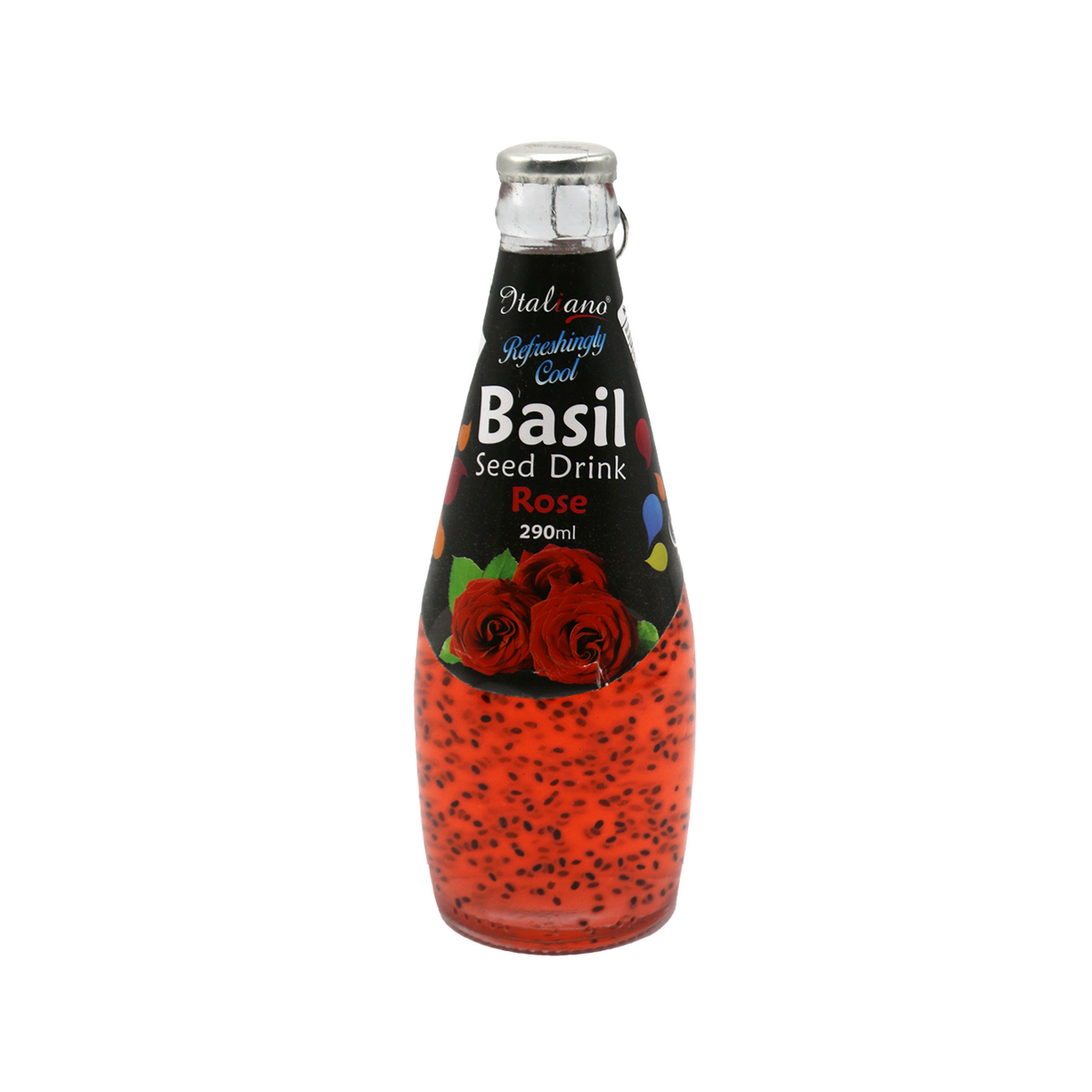 rose basil seed drink italiano basil seed drink rose 290ml – KK Mart