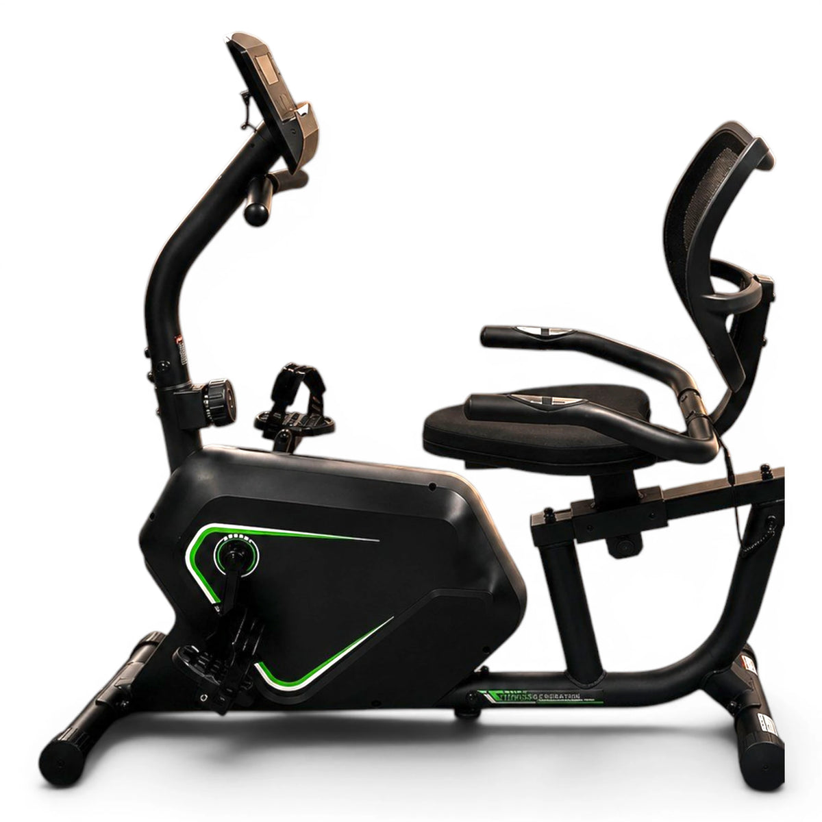 Goldstar Exercise Bike KM-680 | Back Support Seat | Digital Monitor | 120KG Capacity