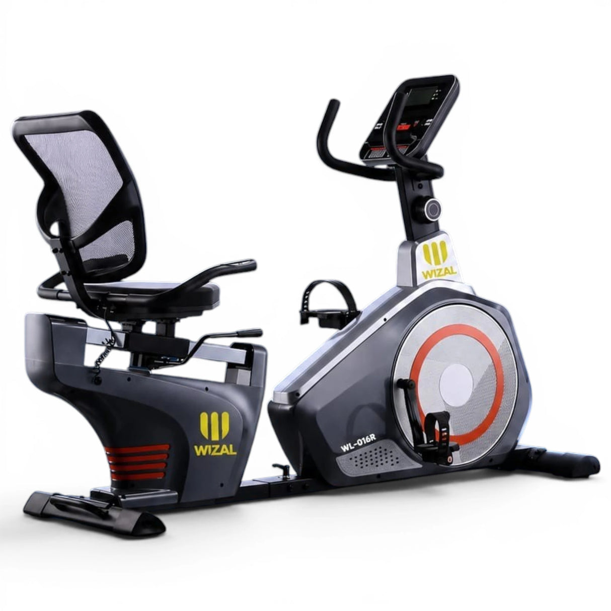 Wizal Recumbent Bike WL-016R | Bluetooth | Touch LCD | Pulse & Calorie Tracker | 150KG