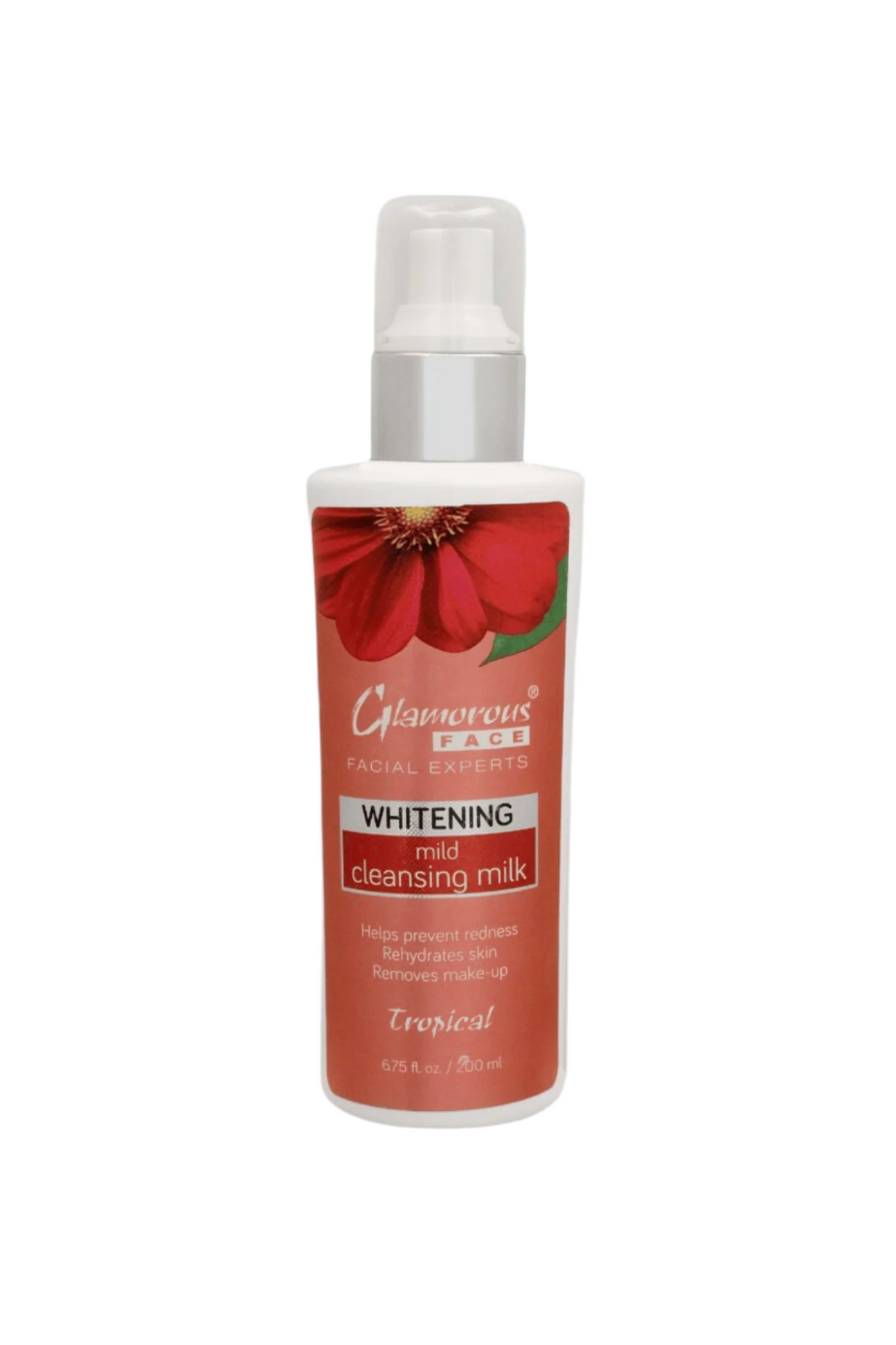 glamorous face whitening mild cleansing milk 200ml gff1008