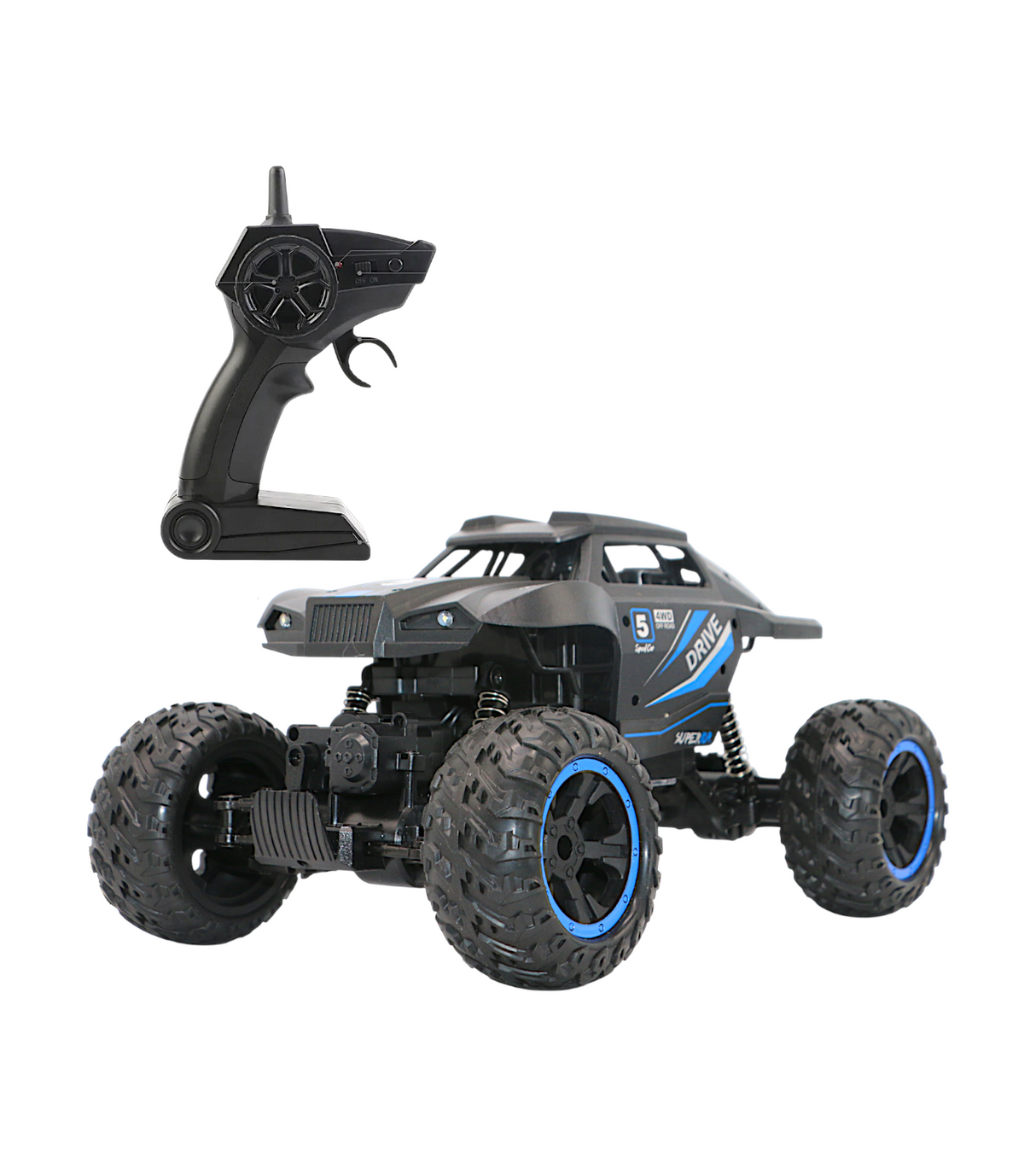 remote control climbing car chargeable 1:14 with spray, music,light & usb t132