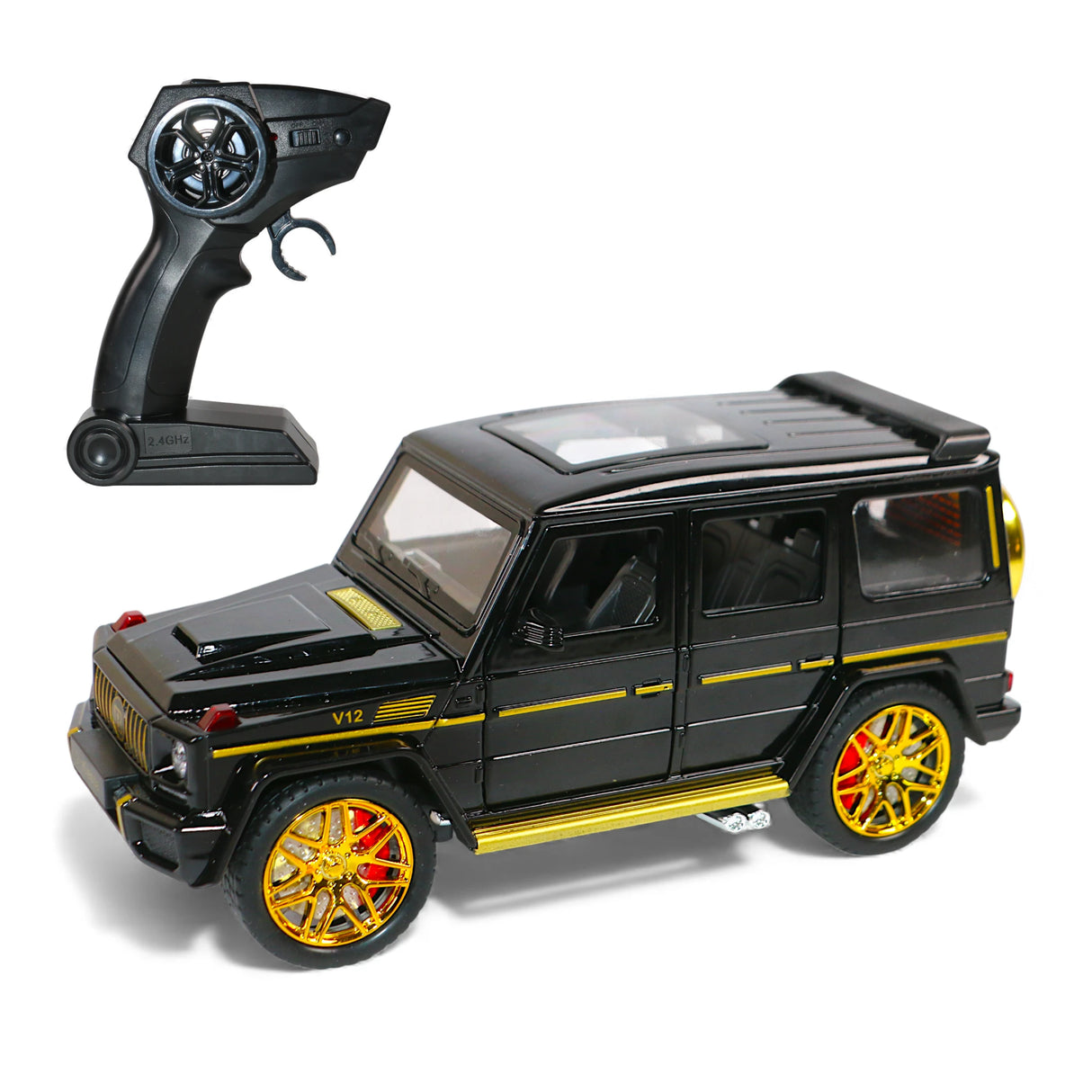 remote control mercedes-benz g-class chargeable with music , lights, & usb t047