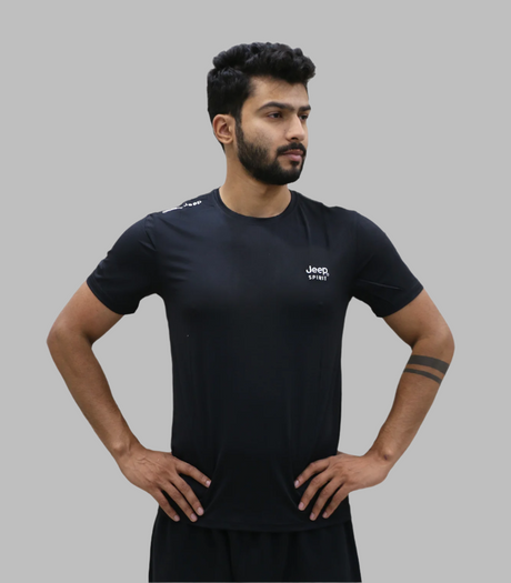 t shirt half sleeve jeep spirit black 98901