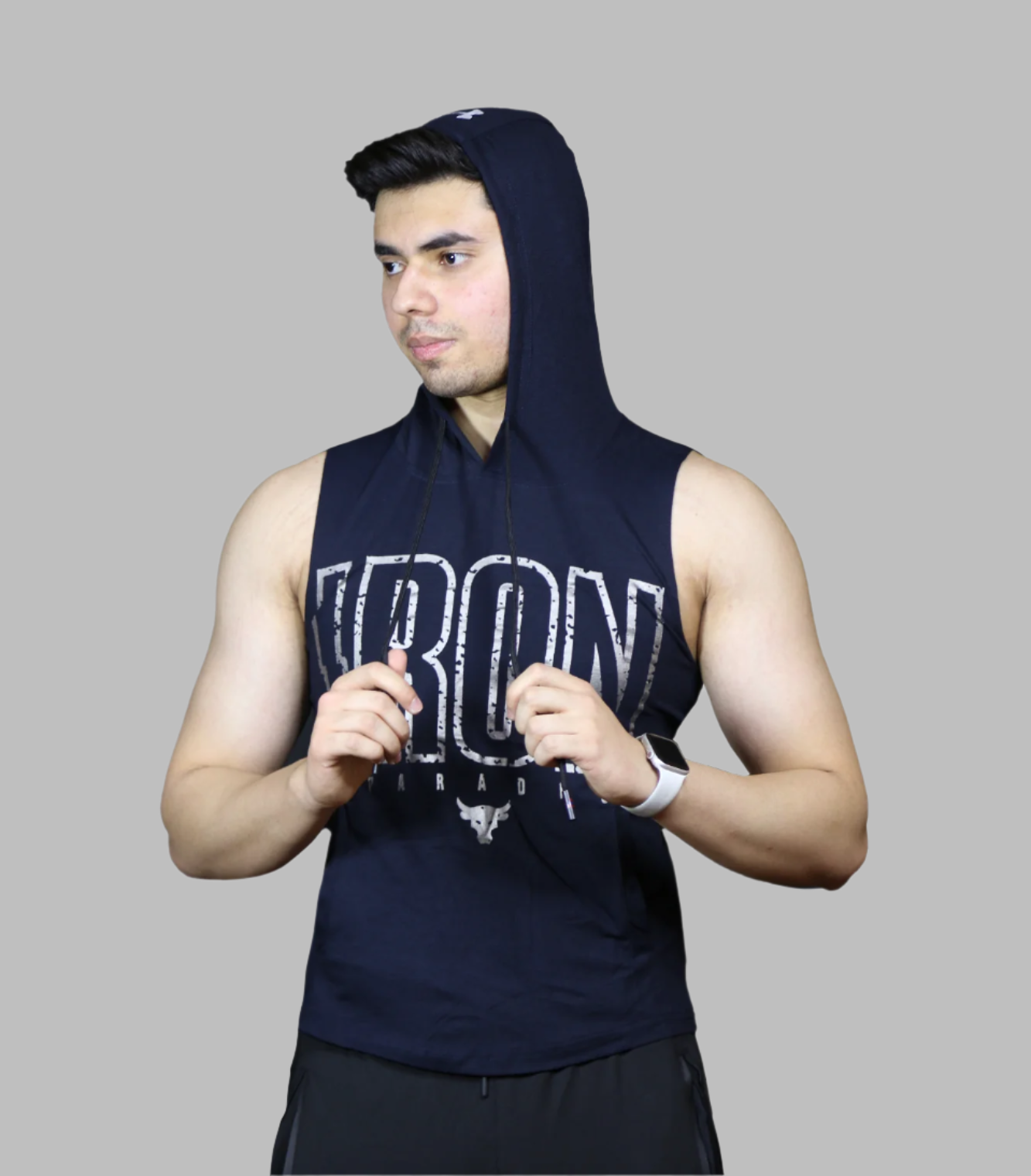 shirt sleeveless hoody dark blue py 24