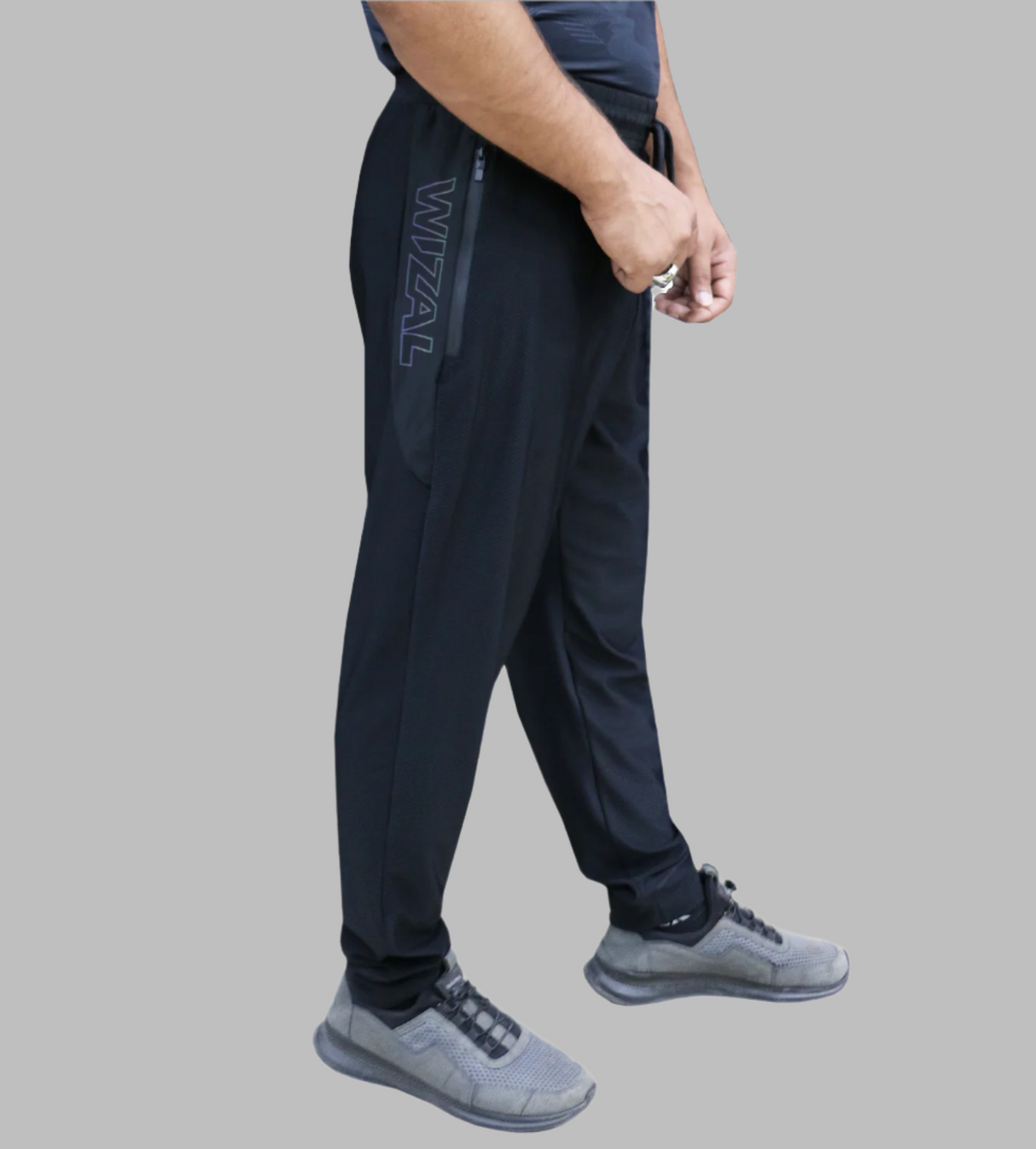 trouser wizal black p22