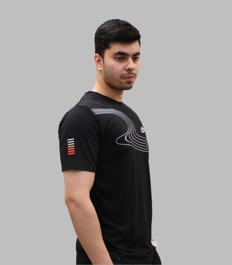 t shirt nike under armour black 2105