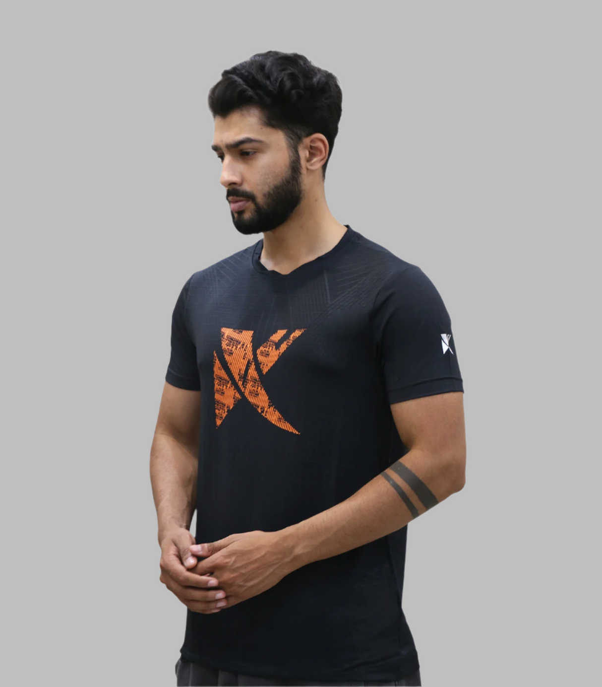 shirt half sleeves under armour k box black 2204