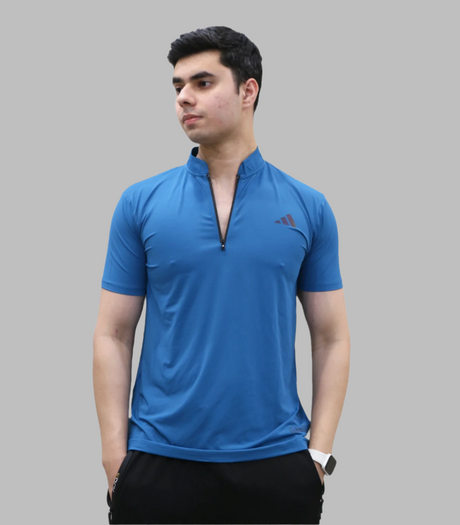 t shirt half sleeve adidas sea green f634