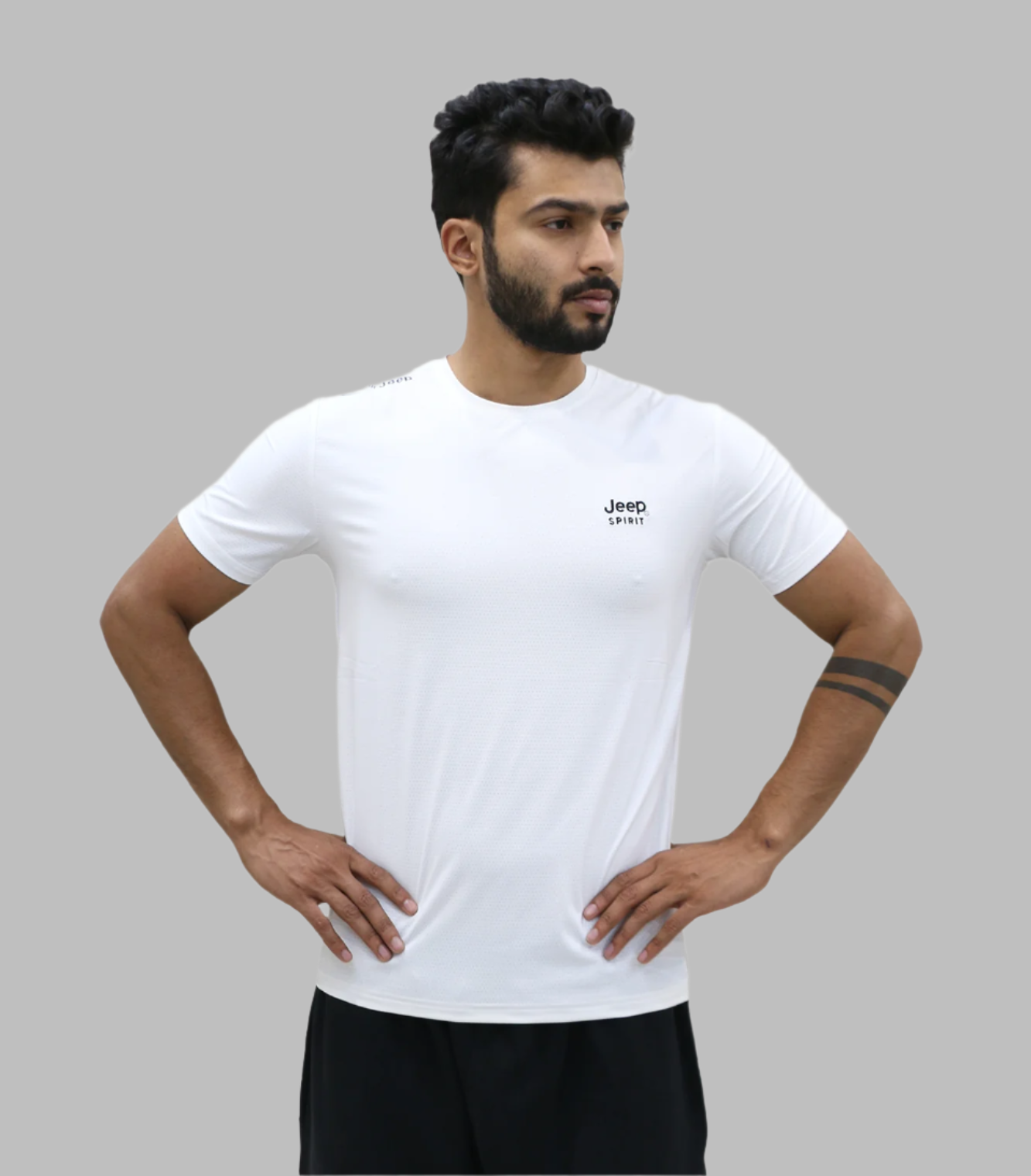 t shirt half sleeve jeep spirit white 98901