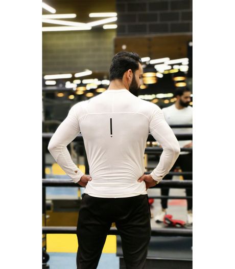 shirt full sleeve base layer white f2026