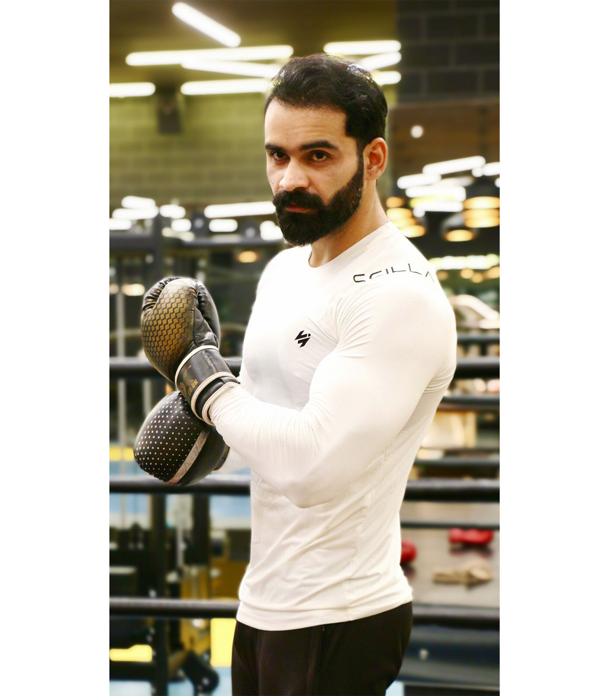 shirt full sleeve base layer white f2026