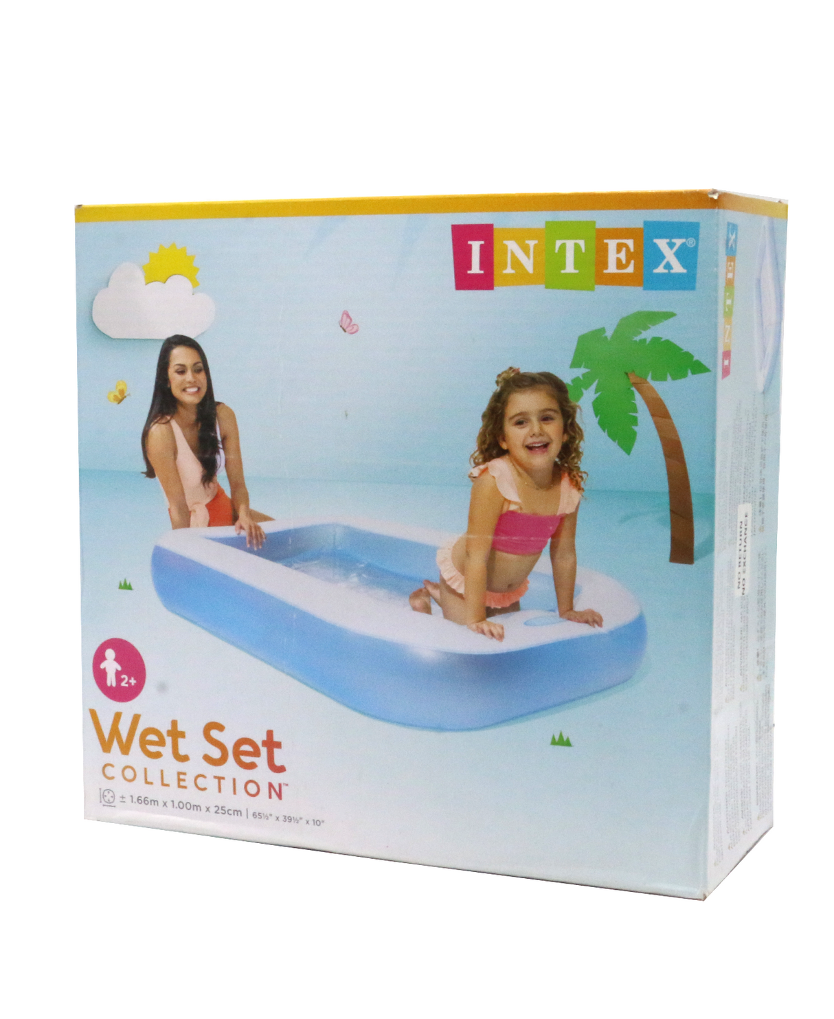 intex swimming pool inflatable 65.5''x39.5''x10''