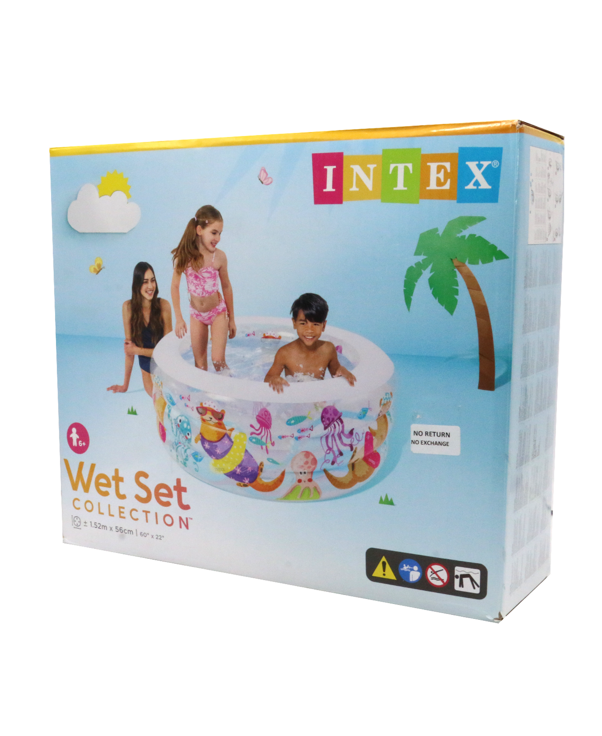 intex swimming pool inflatable 60''x22''