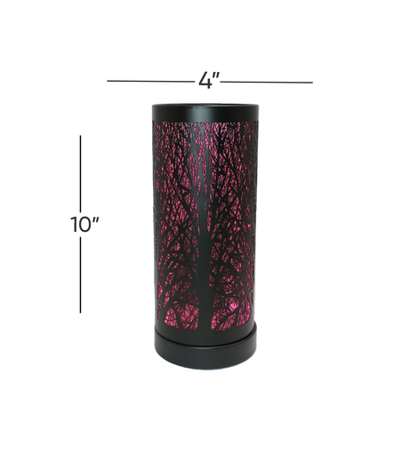 touch lamp black 10"x4" china d010