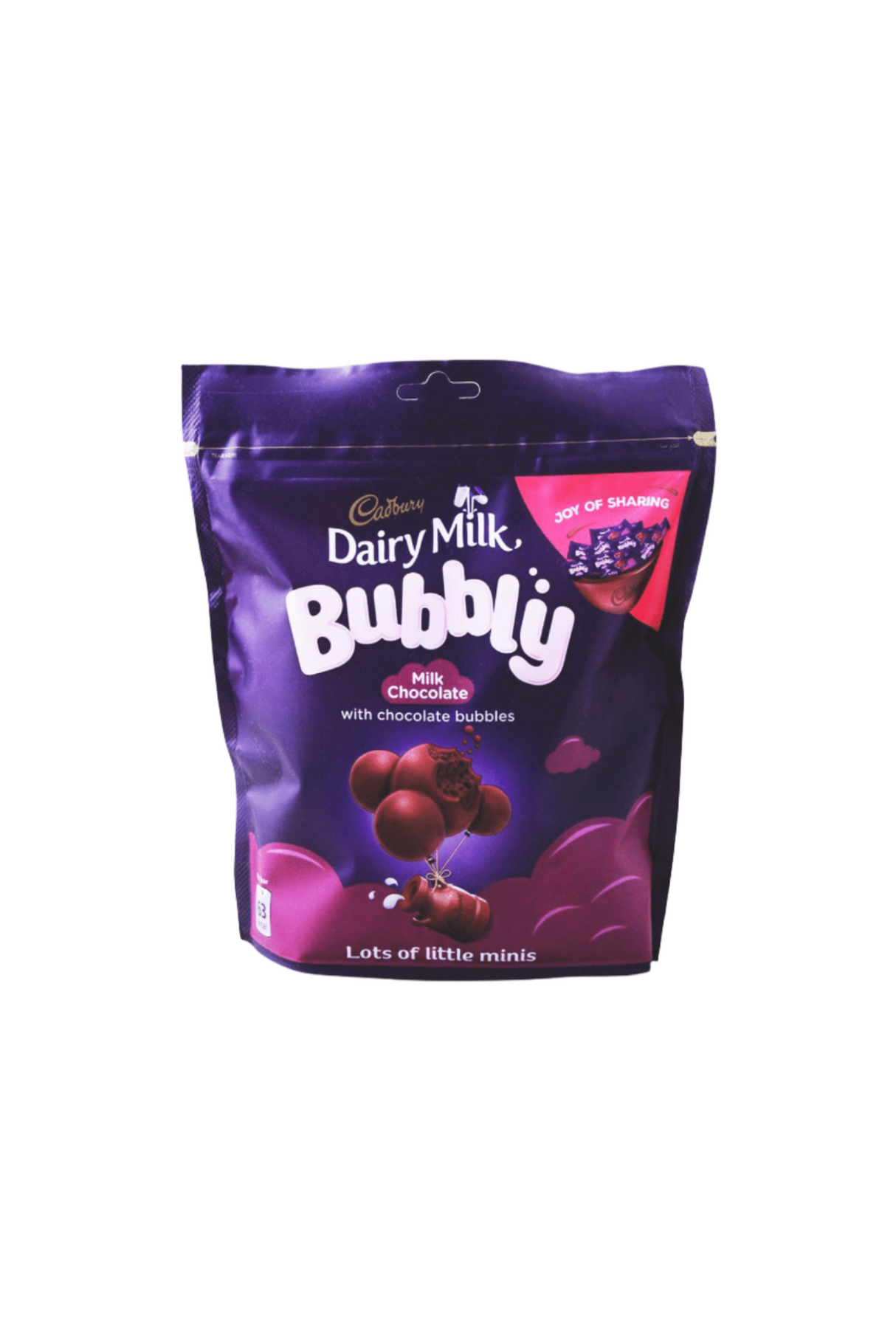 cadbury chocolate dairy milk bubbly 162g