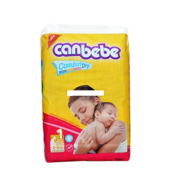 canbebe diaper economy pack new born 1 48pc