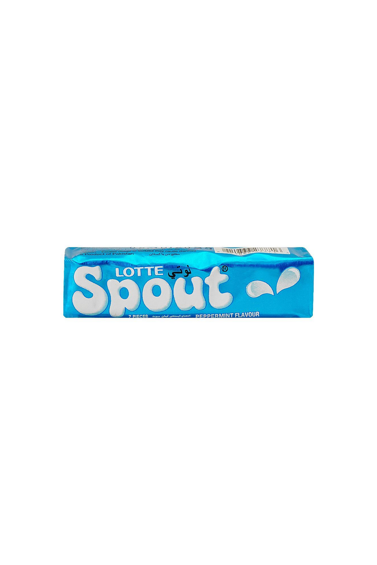 lotte spout gum peppermint 23.8g