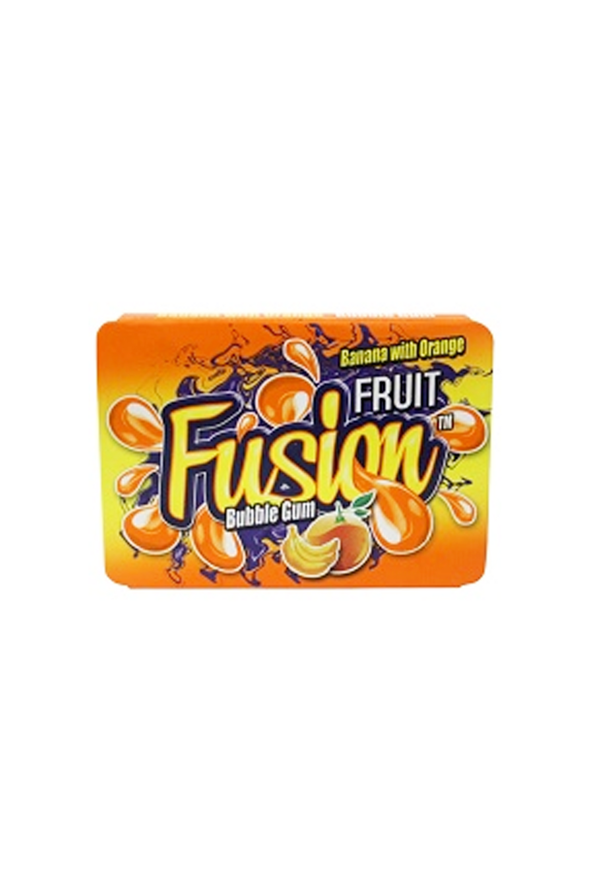 taste factory fruit fusion gum banana&orange 16g