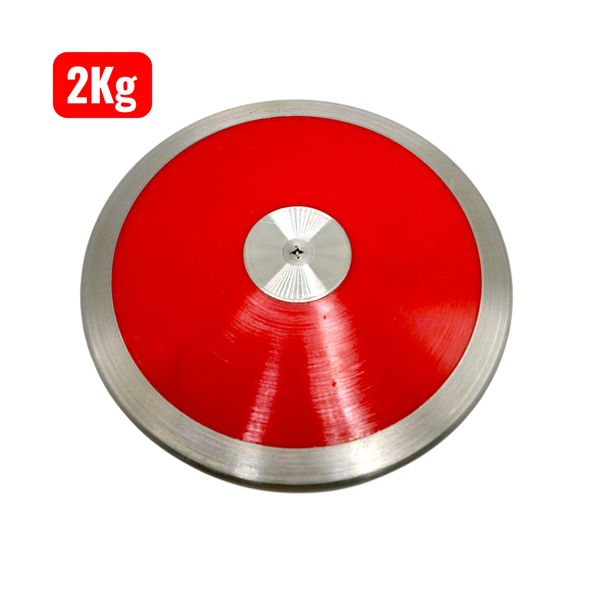 Professional Athletics Discus Throw – 2kg Fiber Disc with Steel Rim