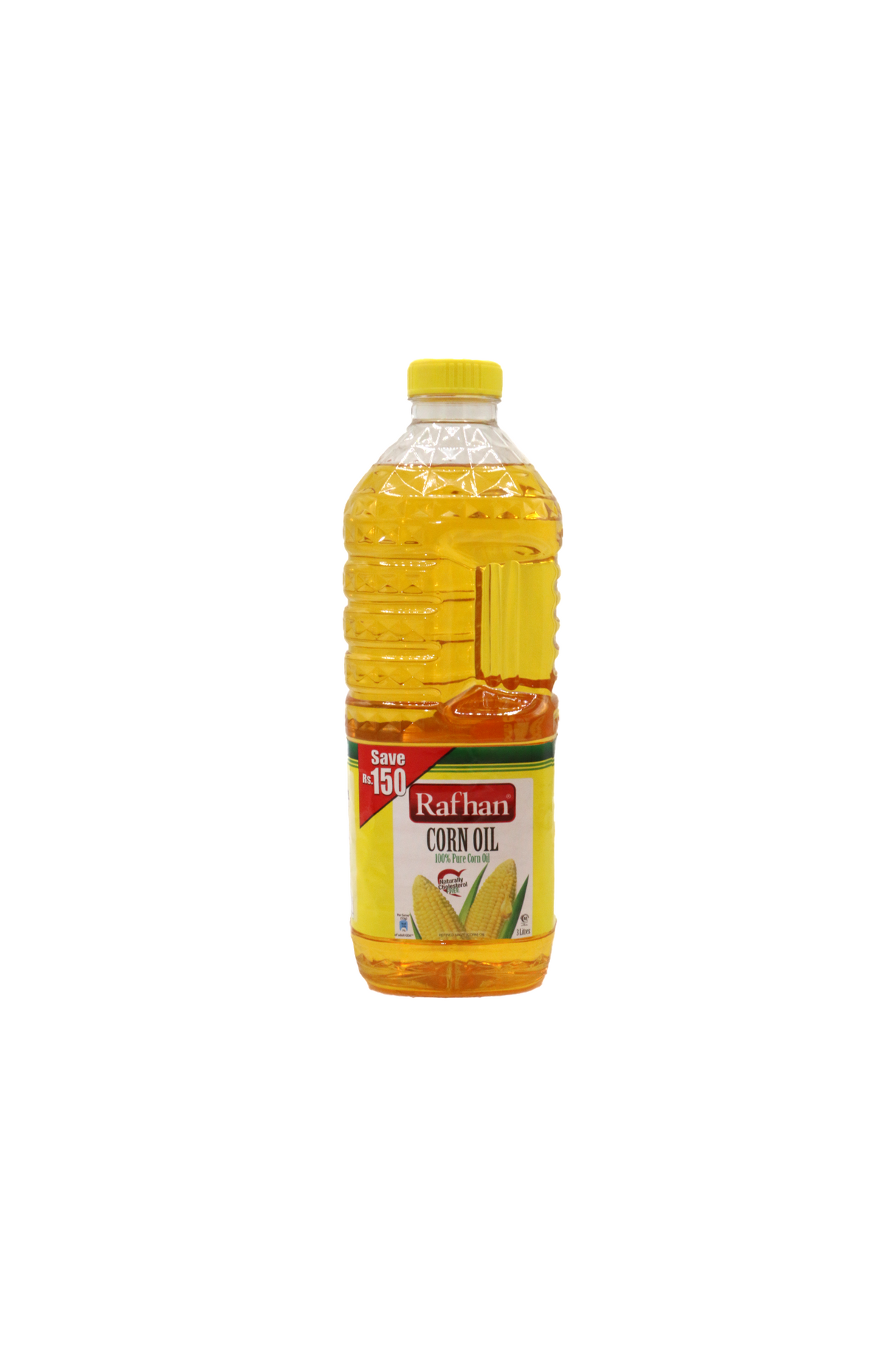 rafhan corn oil 3l bottle