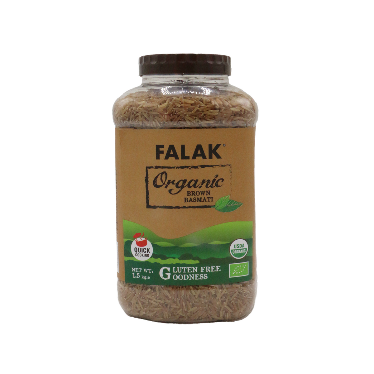 Falfa Rice FALAK RICE BROWN BASMATI 1.5 KG – KK Mart