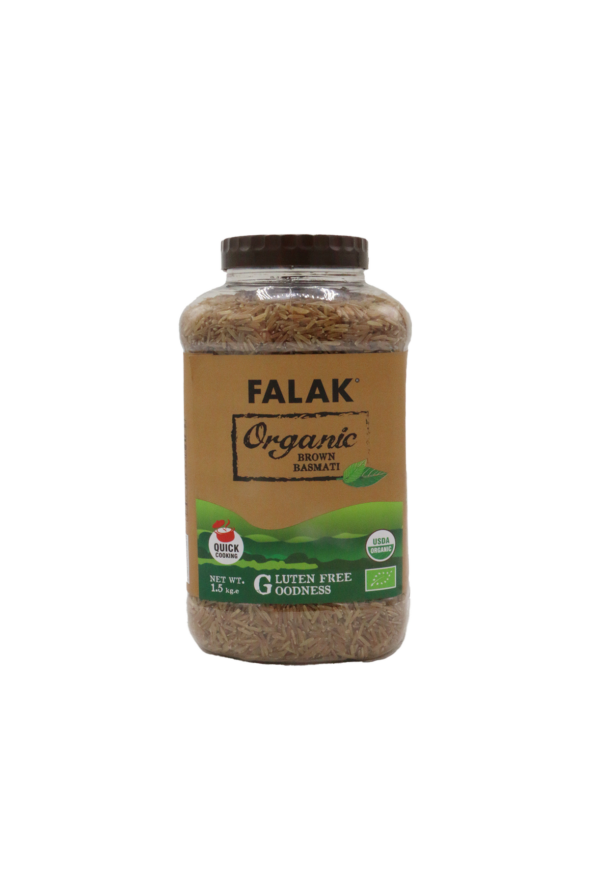 falak rice brown basmati 1.5 kg