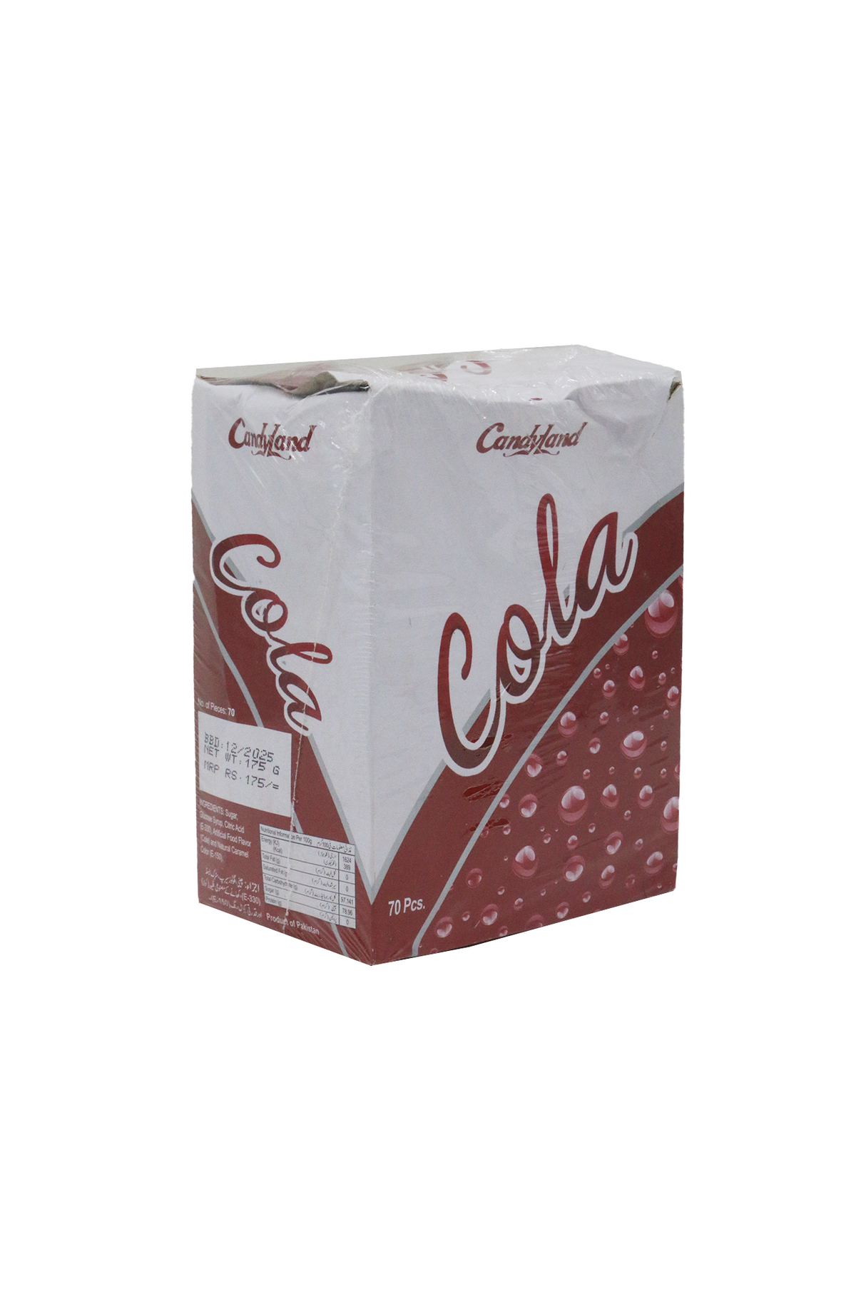 candyland candy cola box 175g