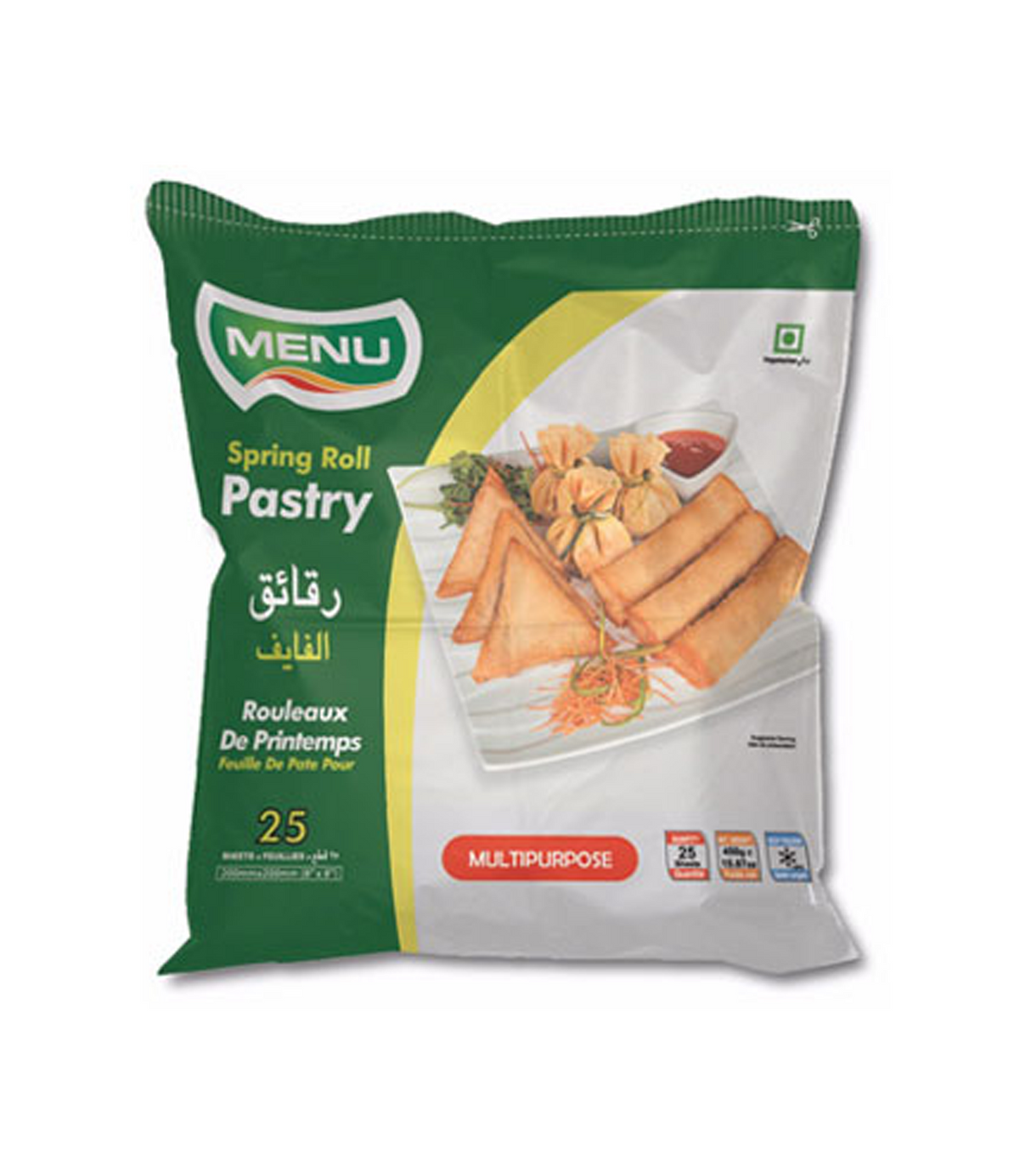 menu spring roll pastry 400g