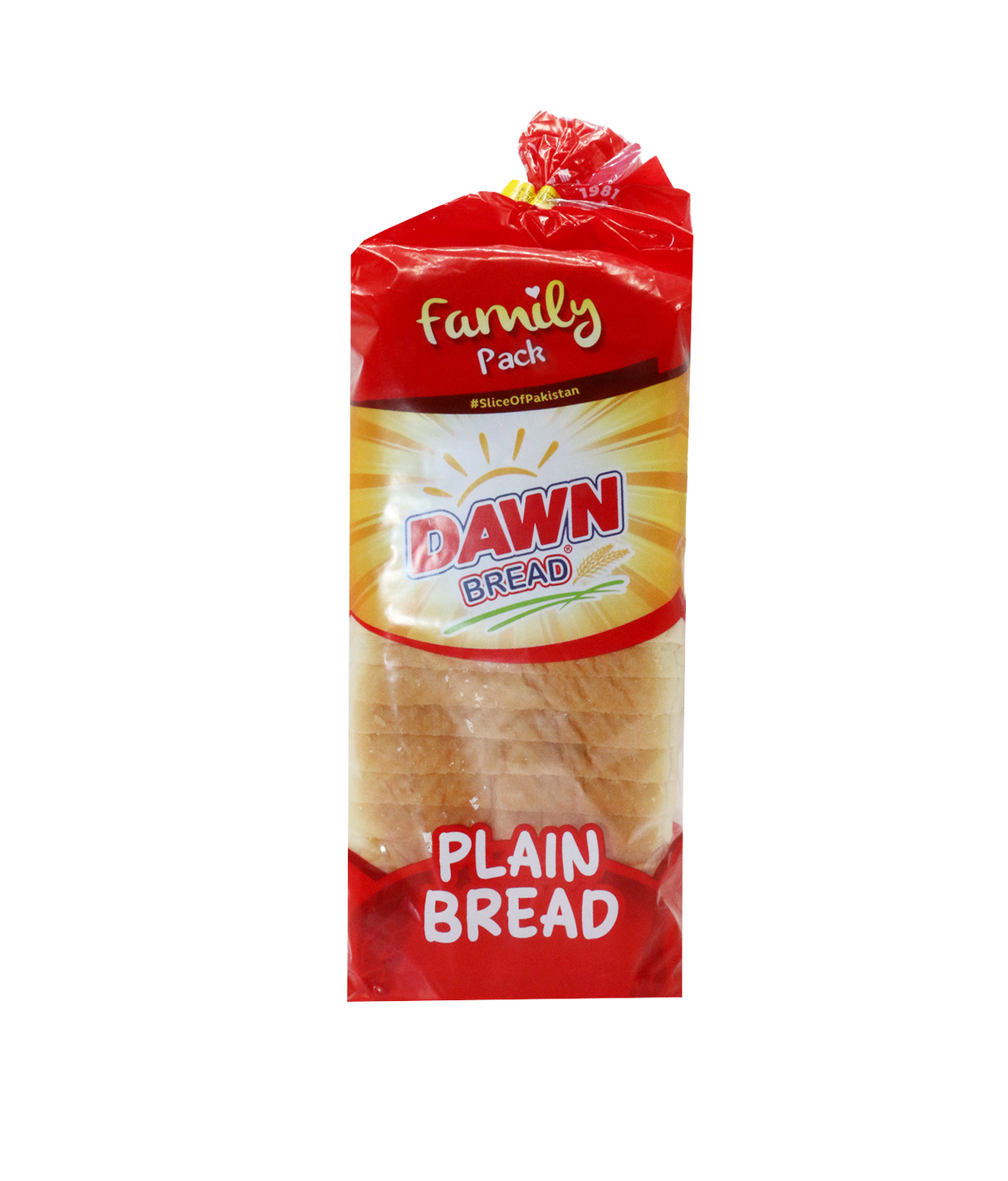 dawn bread plain 725g large