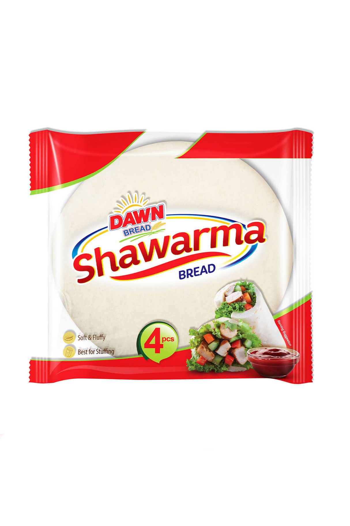 dawn shawarma bread medium 270g