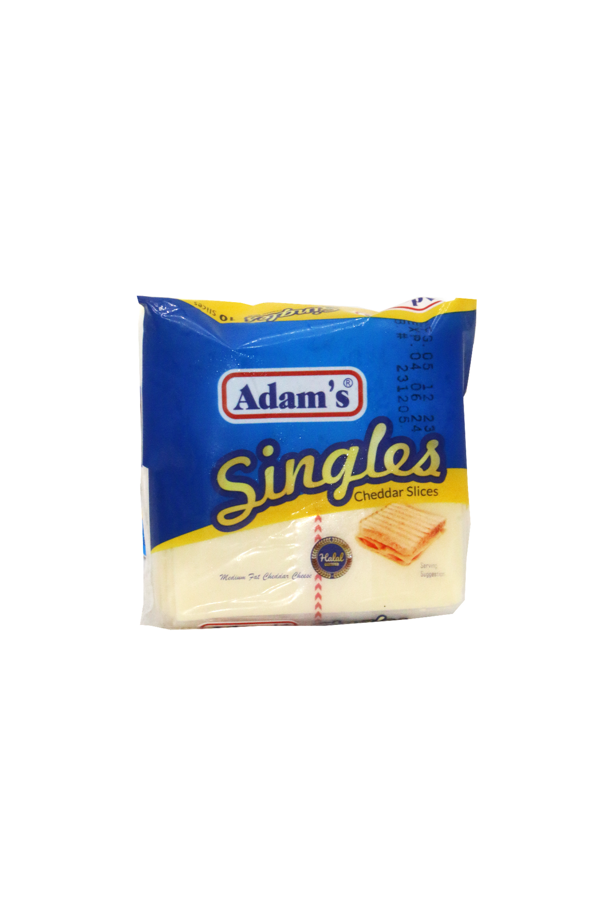 adams single slice cheese 200g