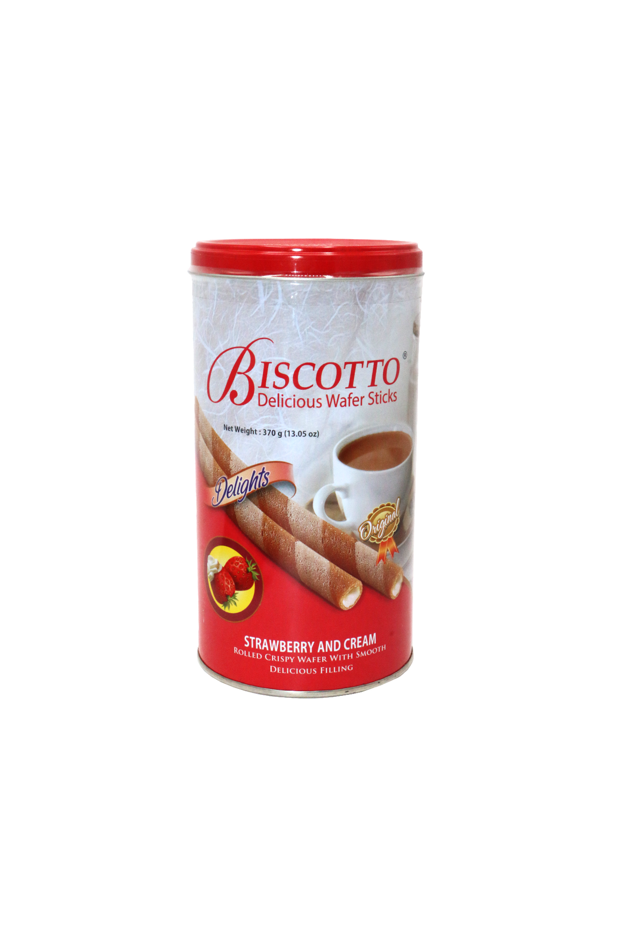 biscotto wafer strawberry 370g