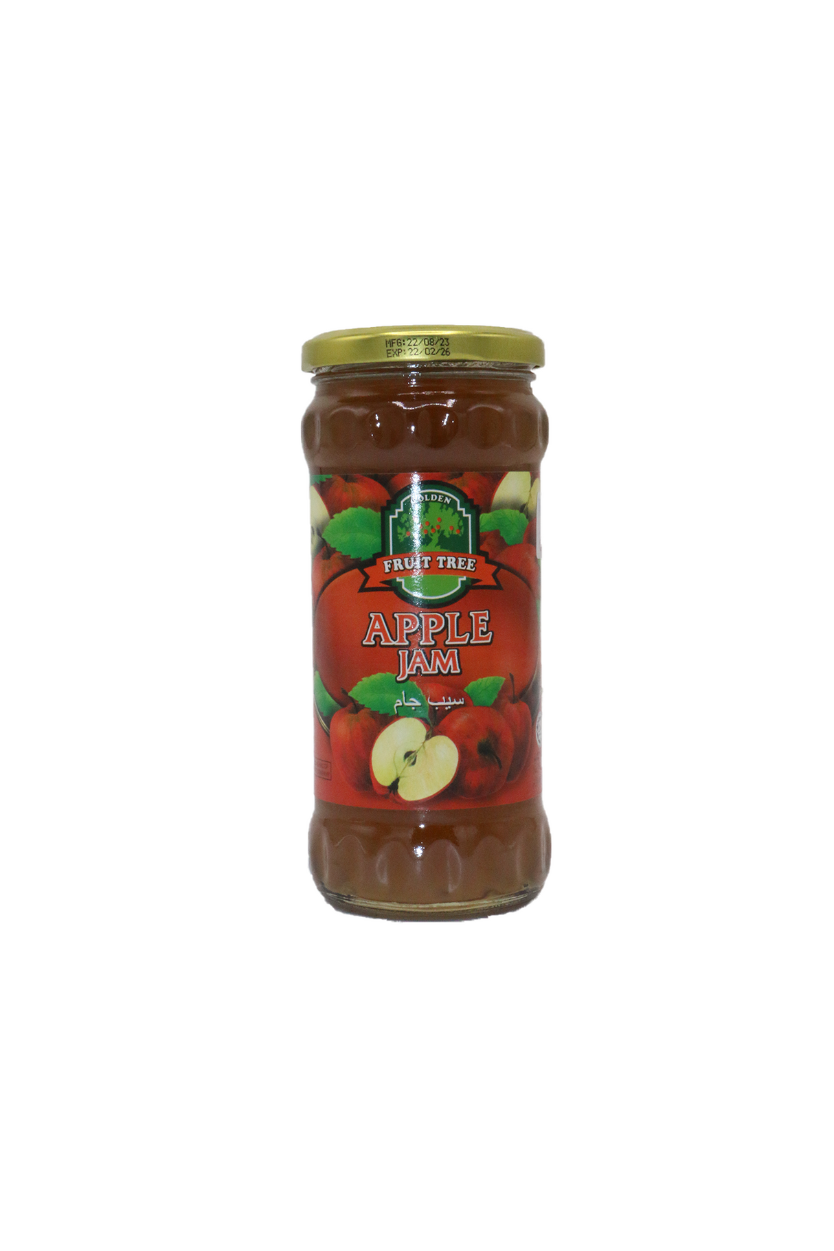 golden fruit tree jam apple 440g malaysia