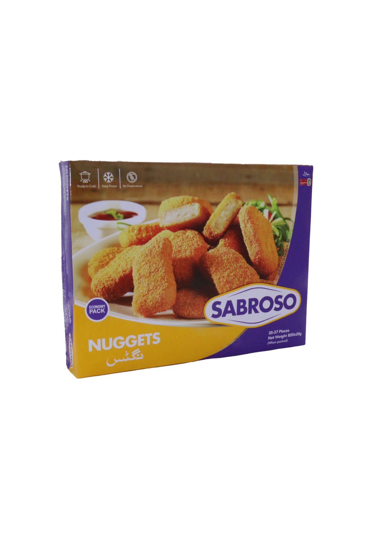 sabroso nuggets 820g