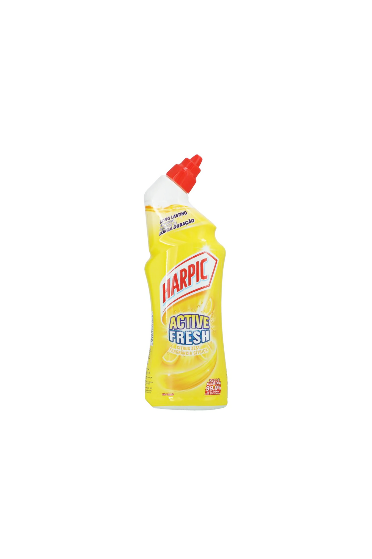 harpic bath cleaner active fresh liquid citrus zest 750ml