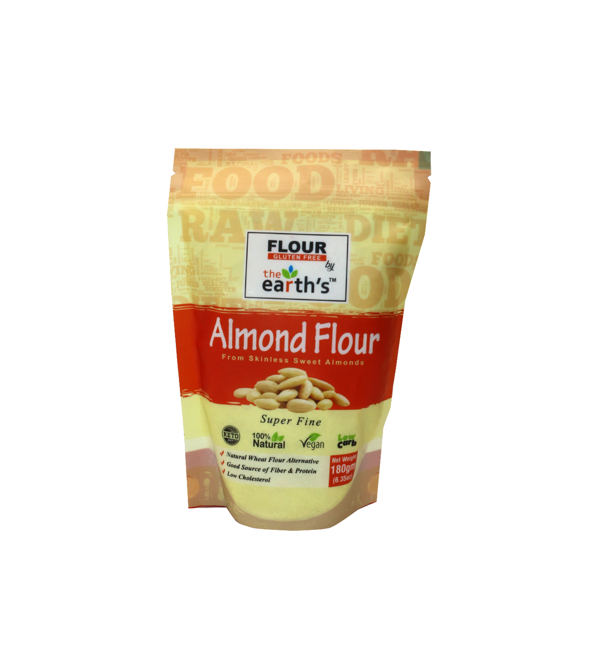 EARTHS FLOUR ALMOND 180g