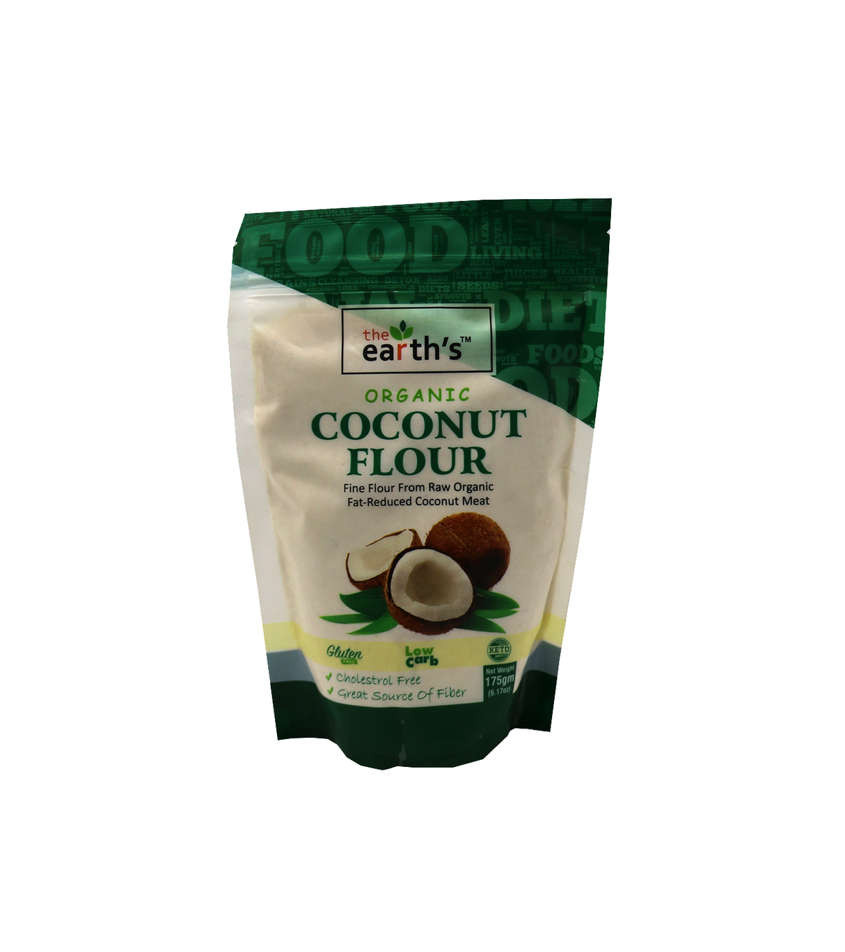 earths organic coconut flour 175g