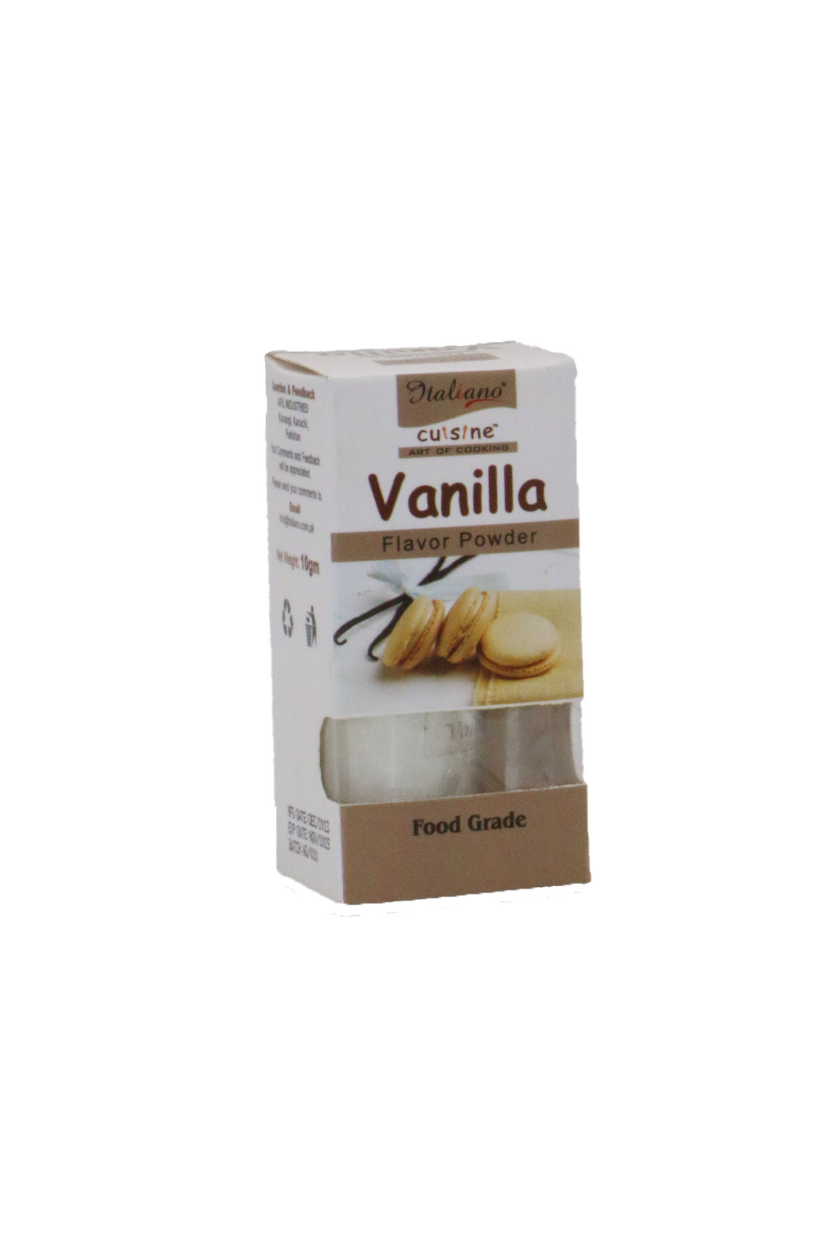 italiano vanilla powder 10g