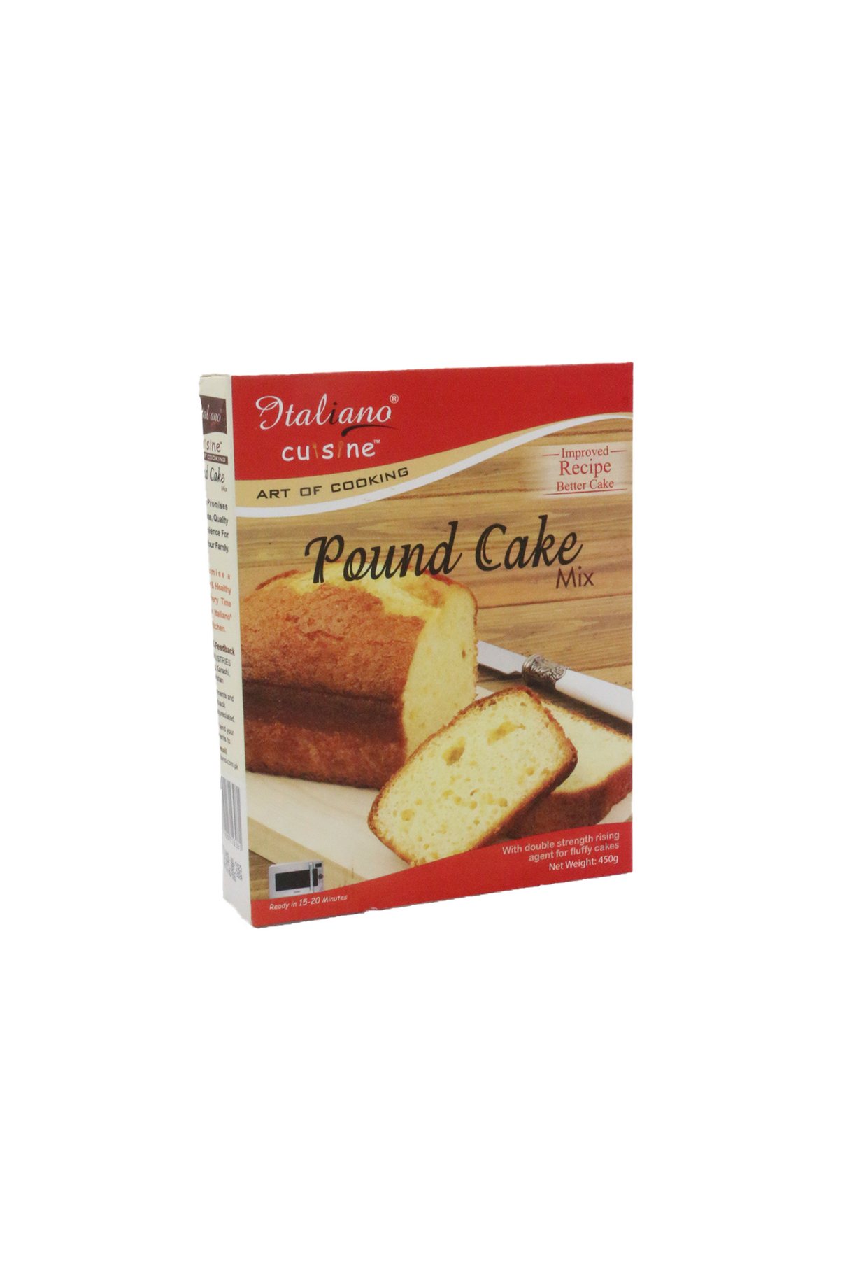 italiano pound cake mix 450g