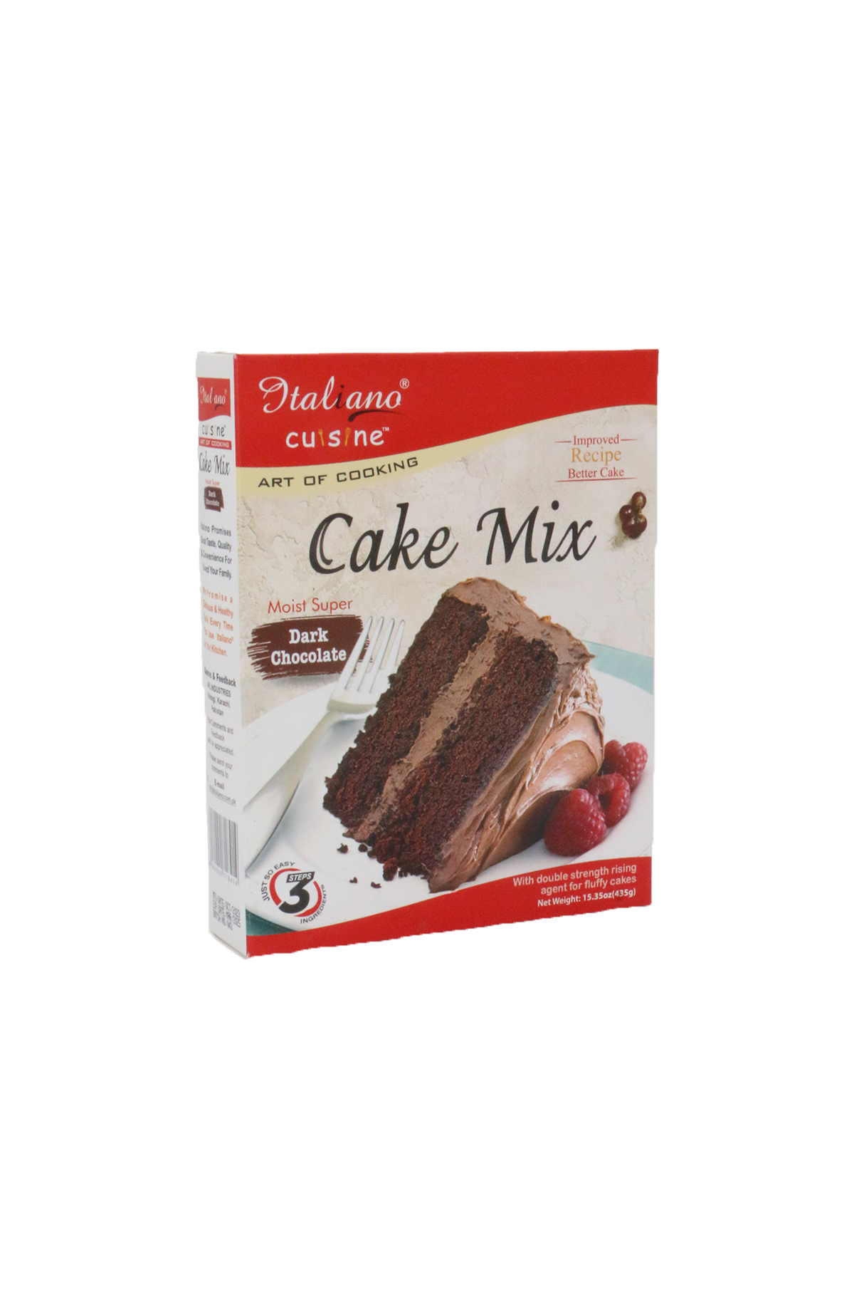 italiano cake mix dark chocolate 435g