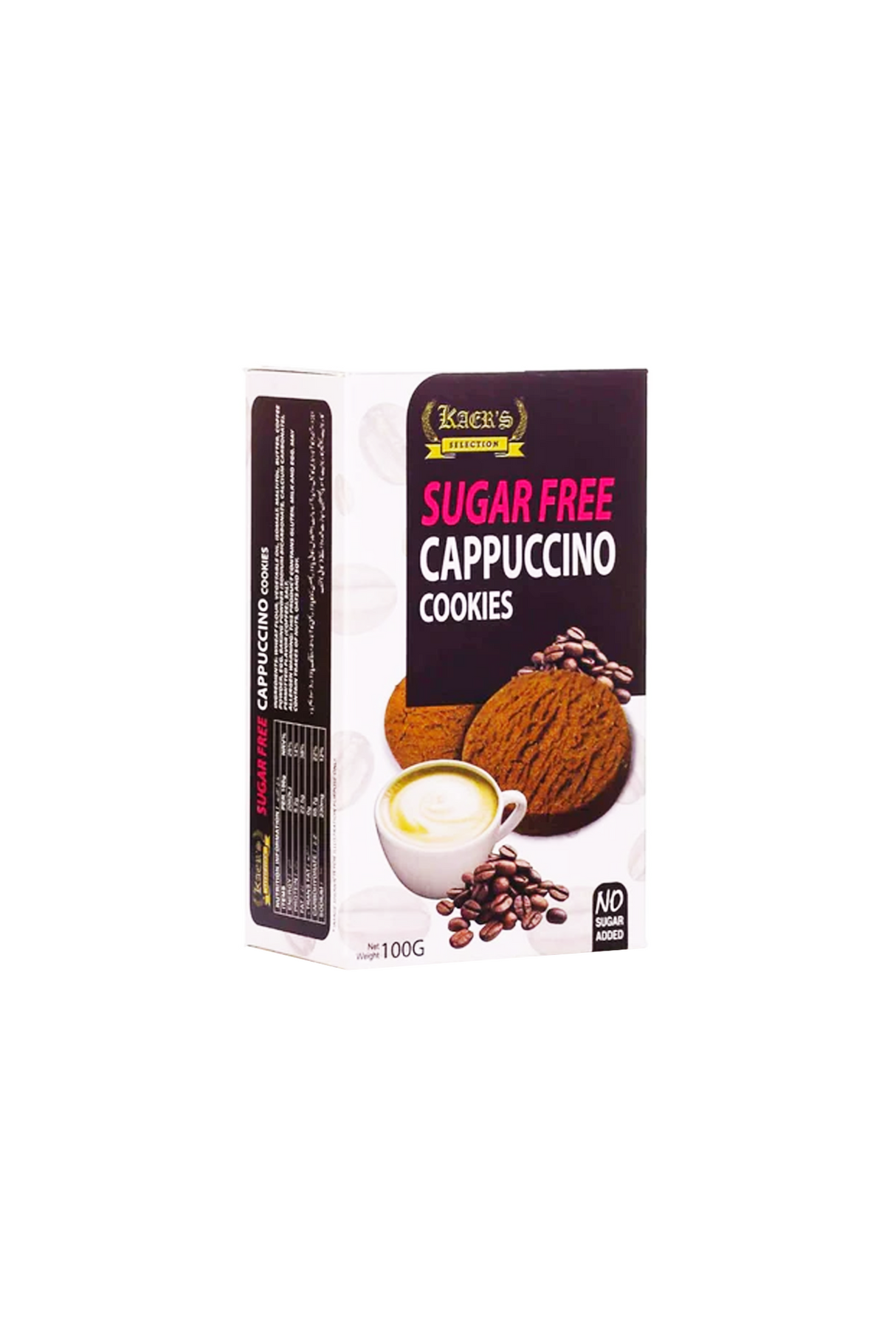 kaers cookies cappuccino sugar free 100g malaysia