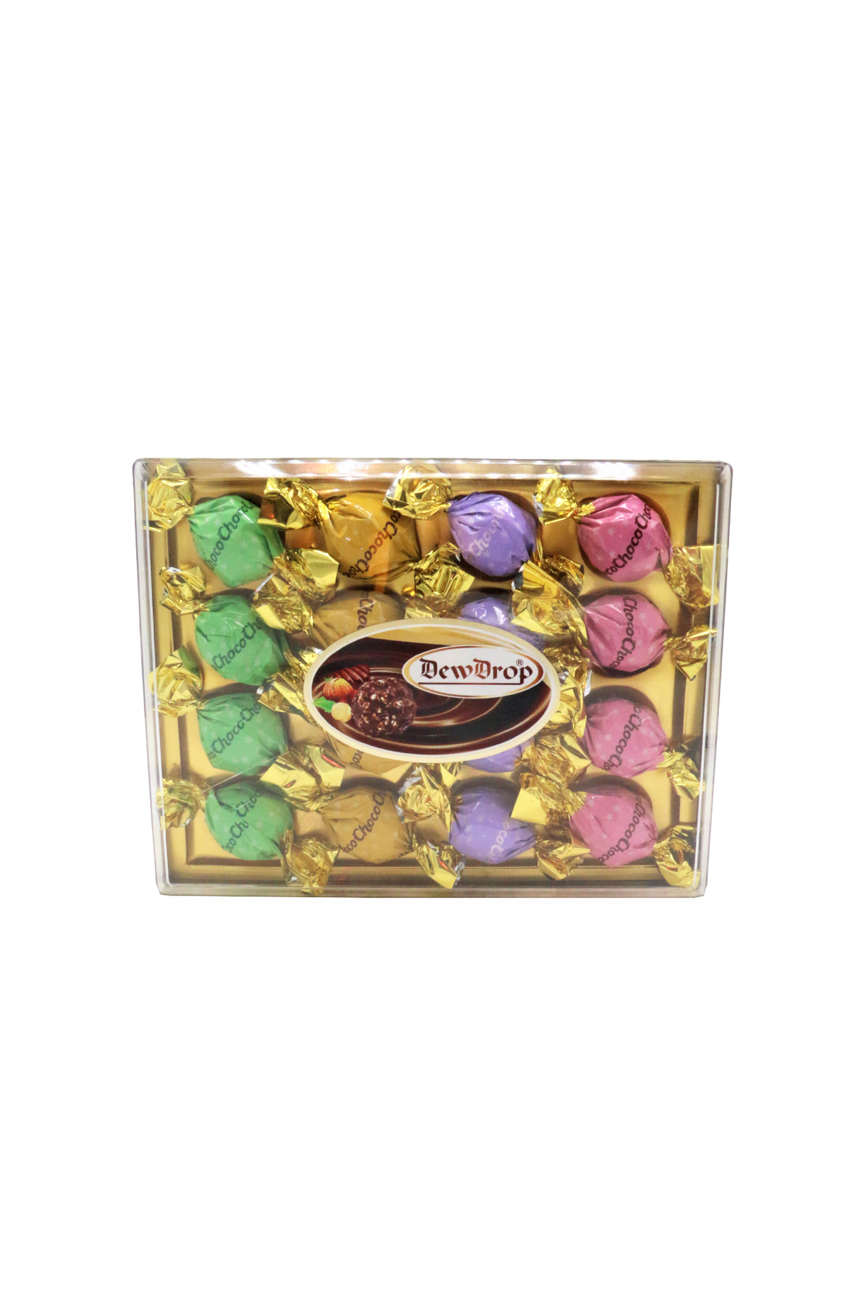 dewdrop chocolate octagon 200g b16g-p