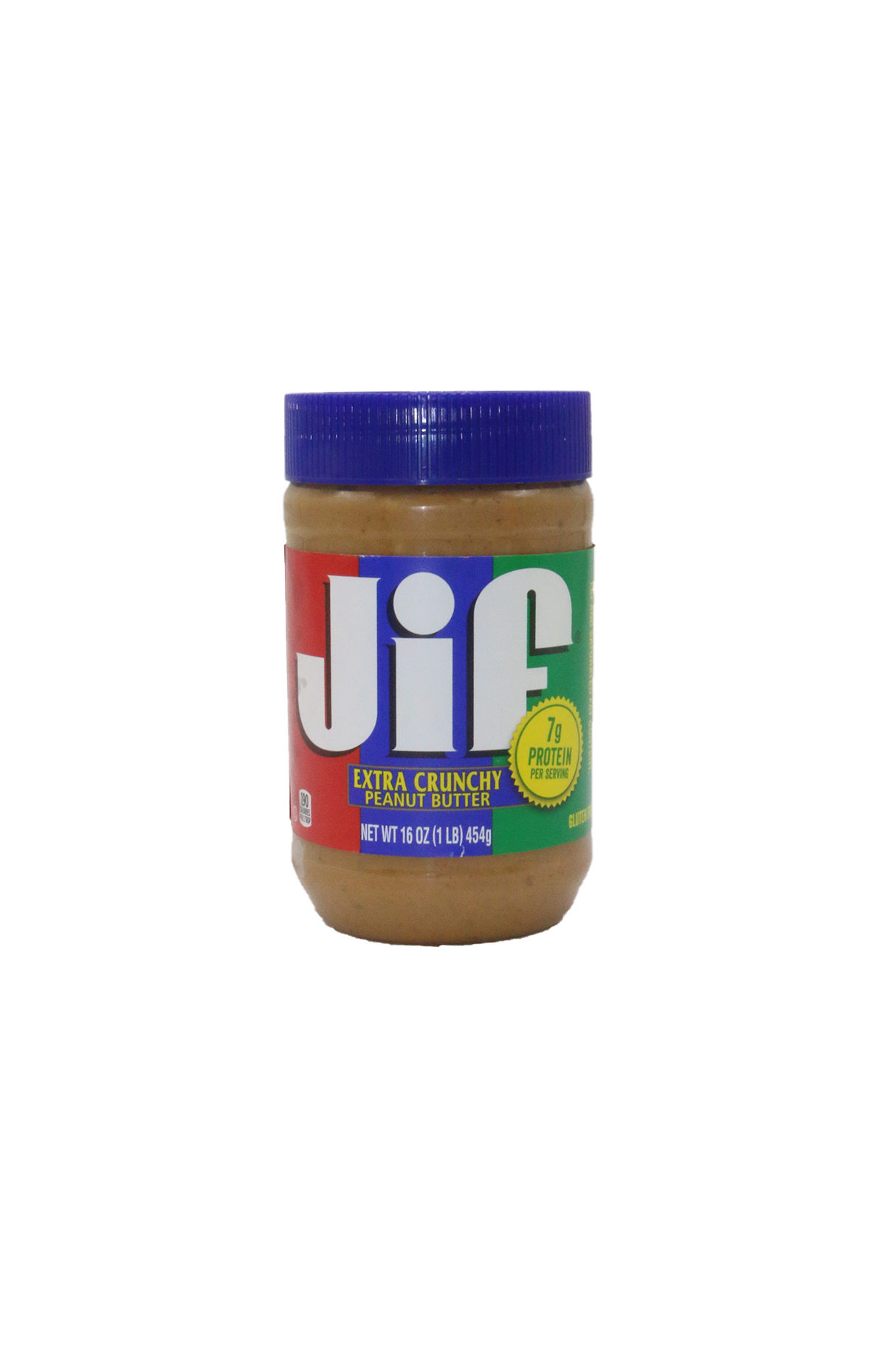 jif peanut butter extra crunchy 454g