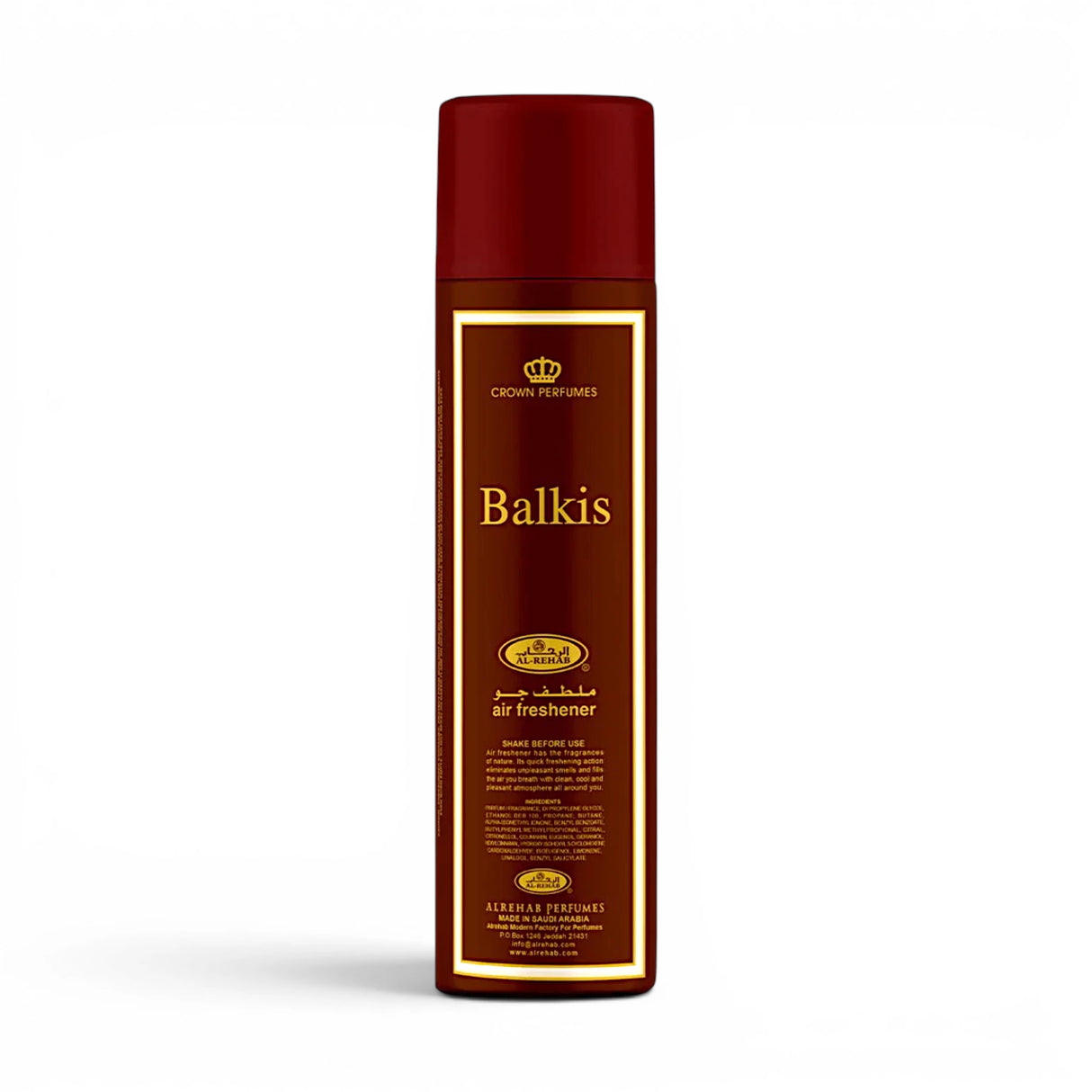 al rehab air freshener balkis 300ml uae