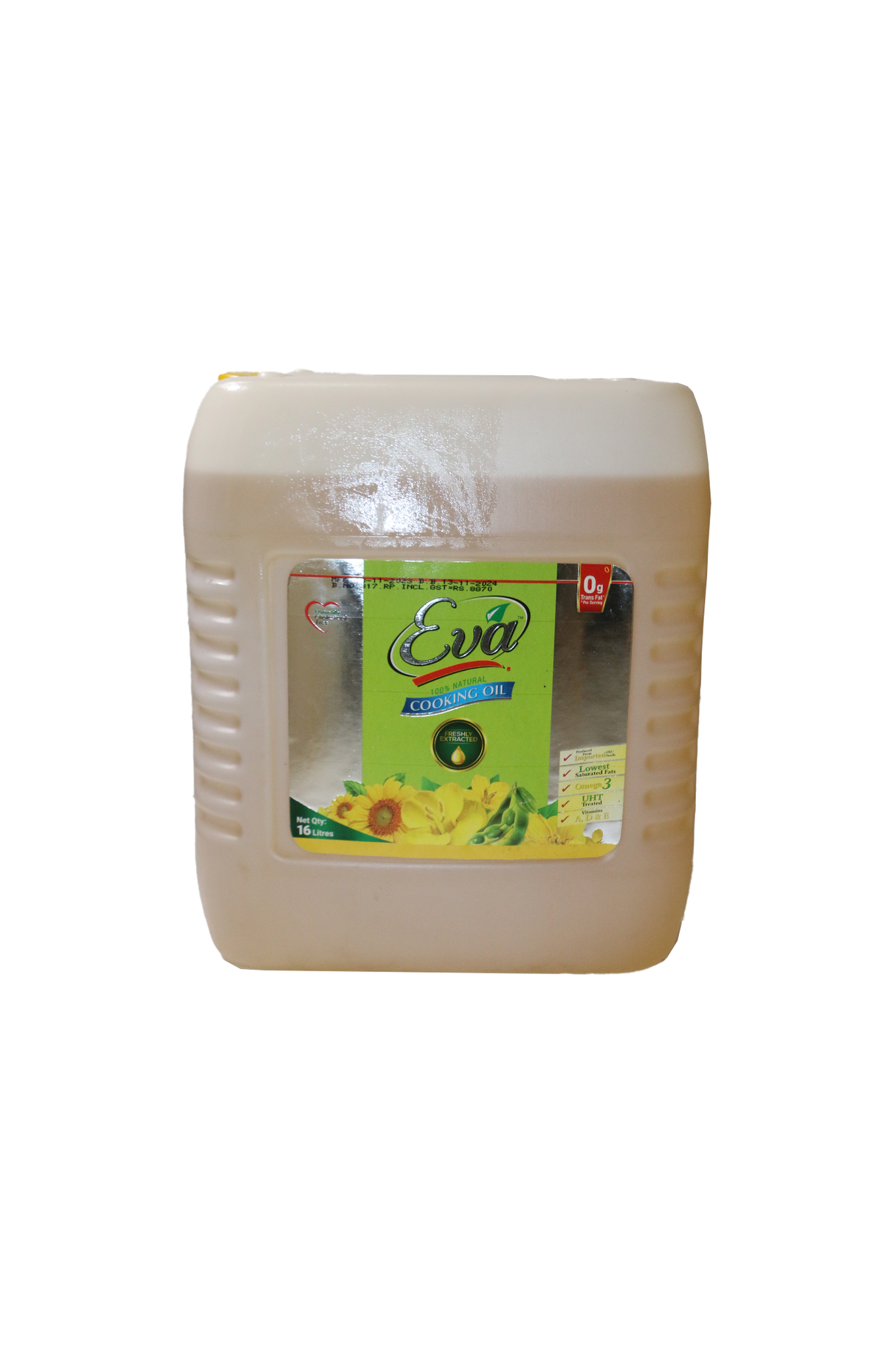 eva cooking oil 16l can