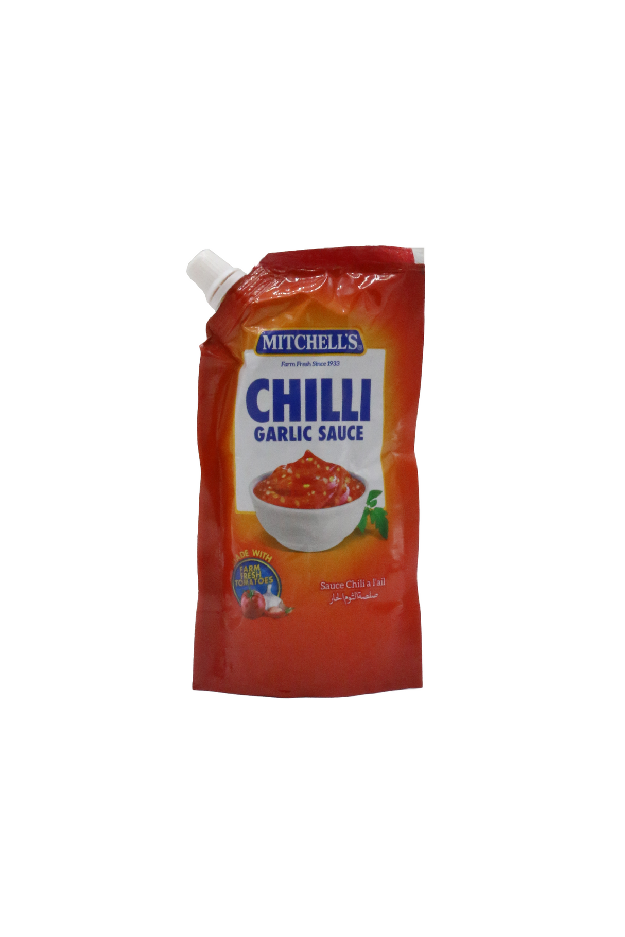 mitchells sauce chilli garlic 225g