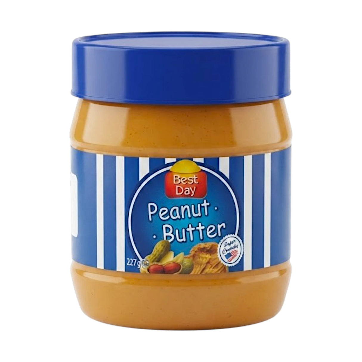 best day peanut butter chunky 227g uk