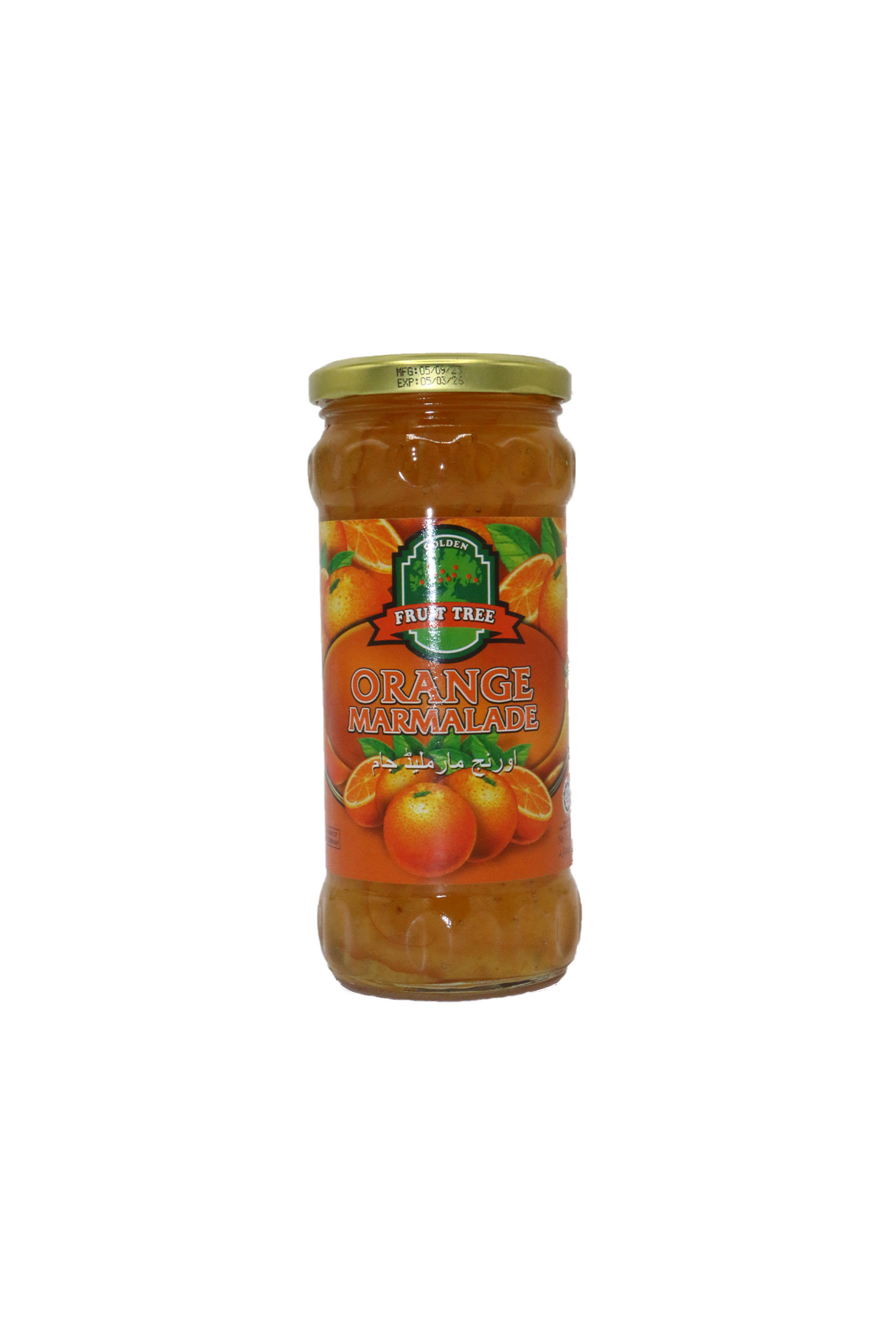 golden fruit tree jam orange marmalade 440g