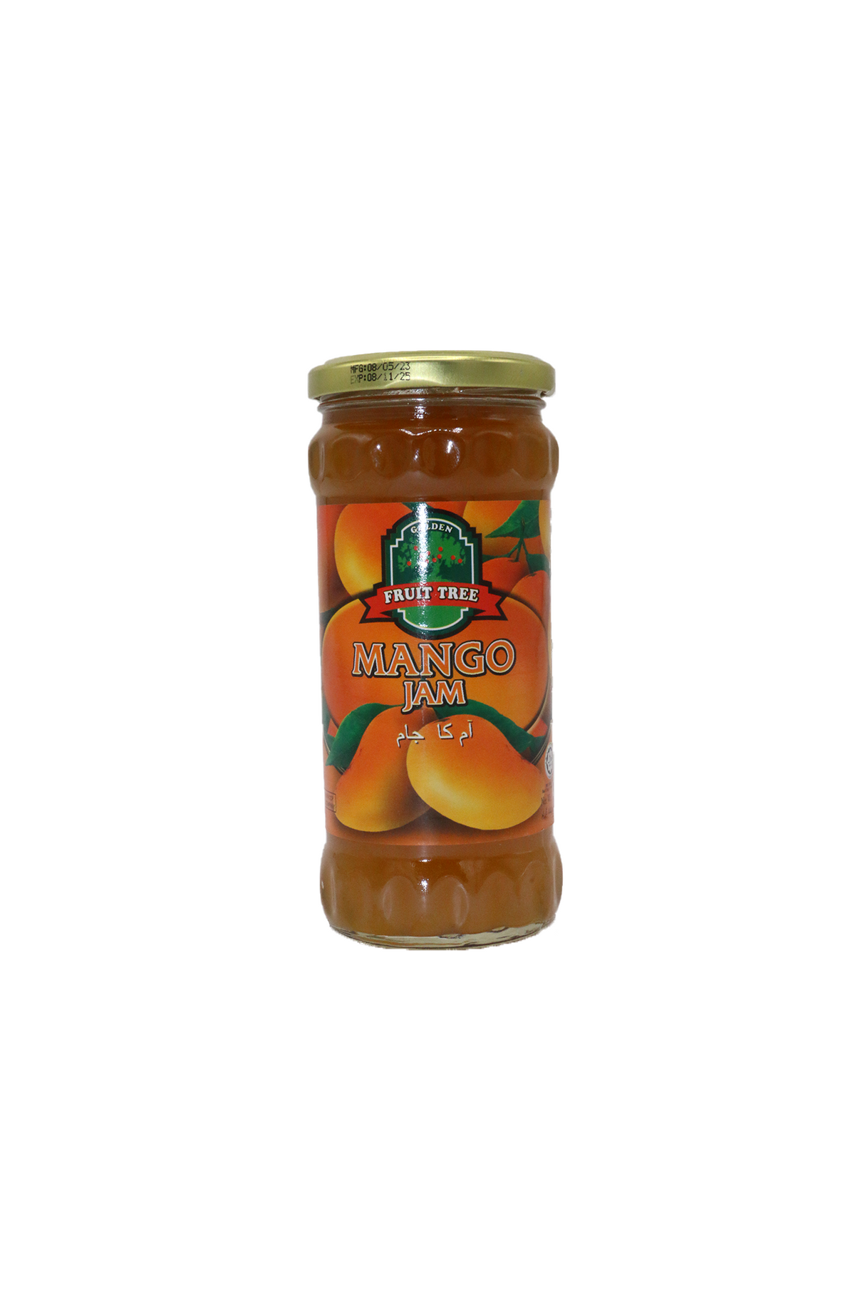 golden fruit tree jam mango 440g malaysia