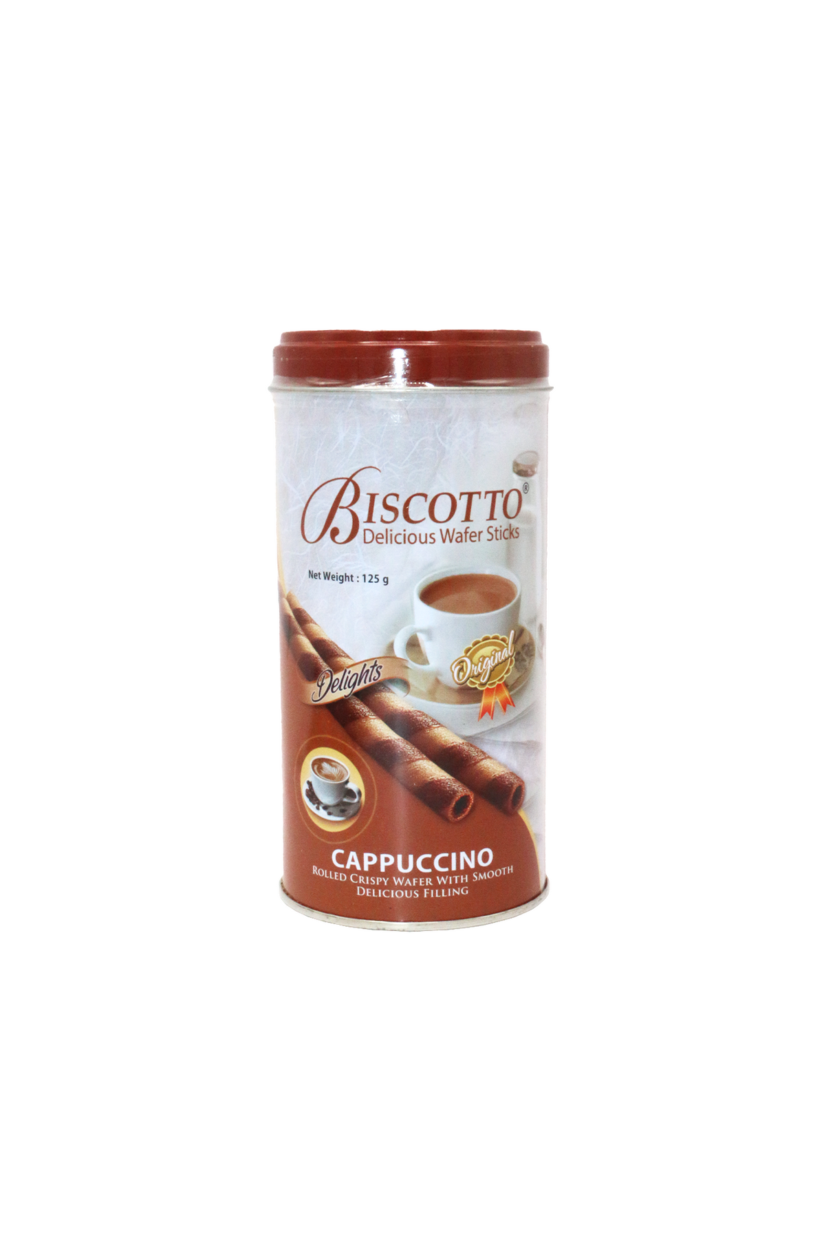 biscotto wafer cappuccino 125g indonesia
